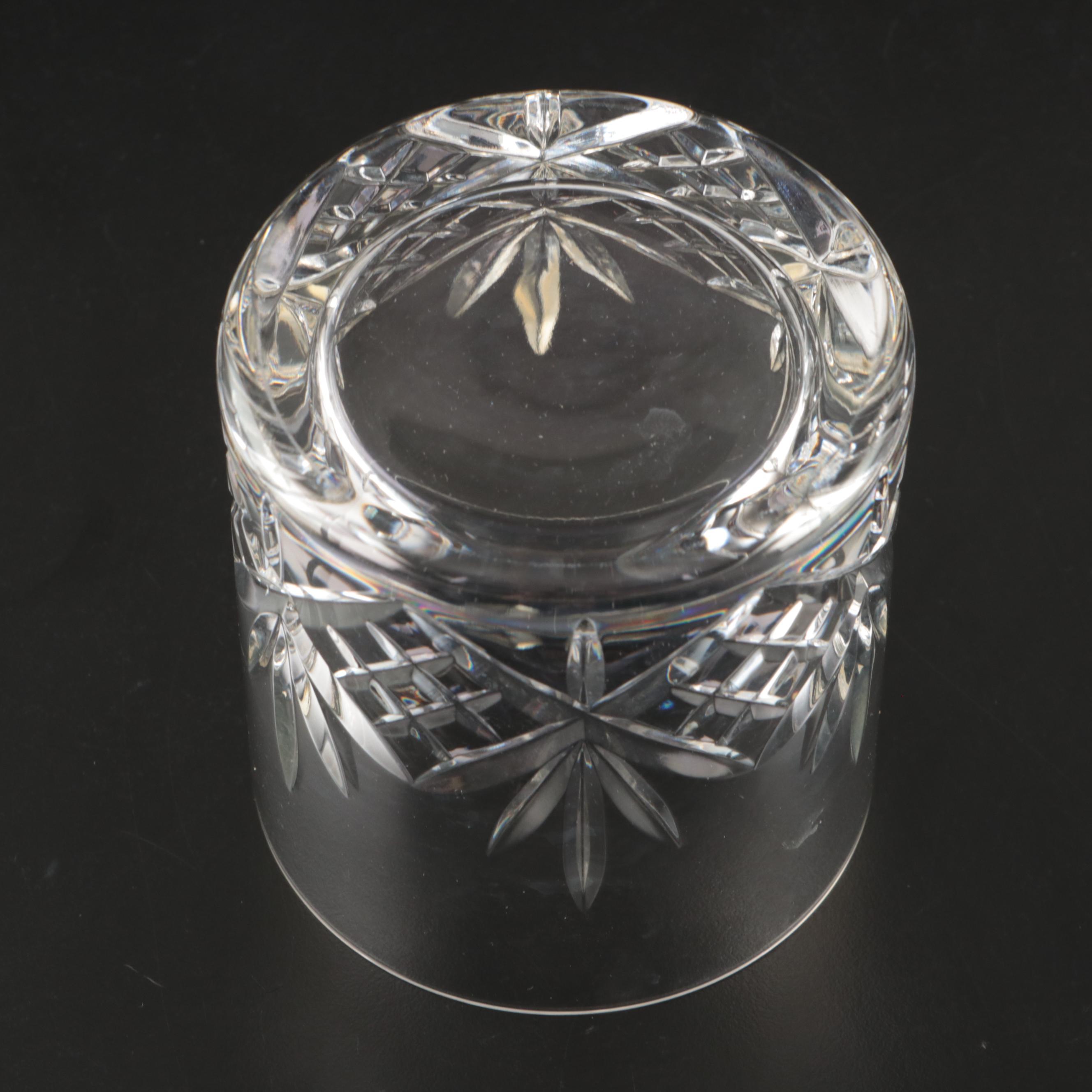 Waterford Crystal "Colleen" and "Lsimore" with Other Old Fashioned Glasses