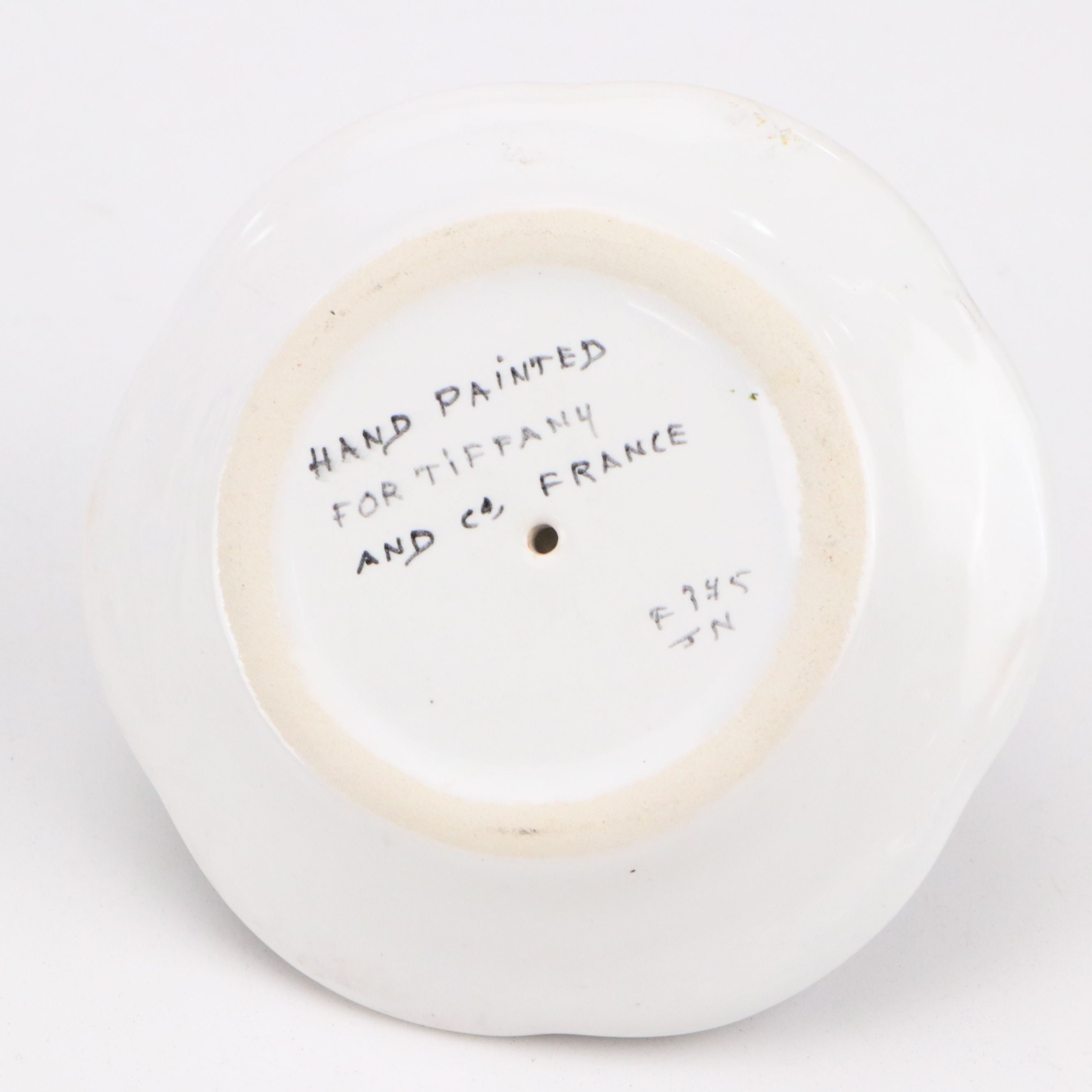 Tiffany & Co. Hand-Painted Hen Porcelain Egg Cups