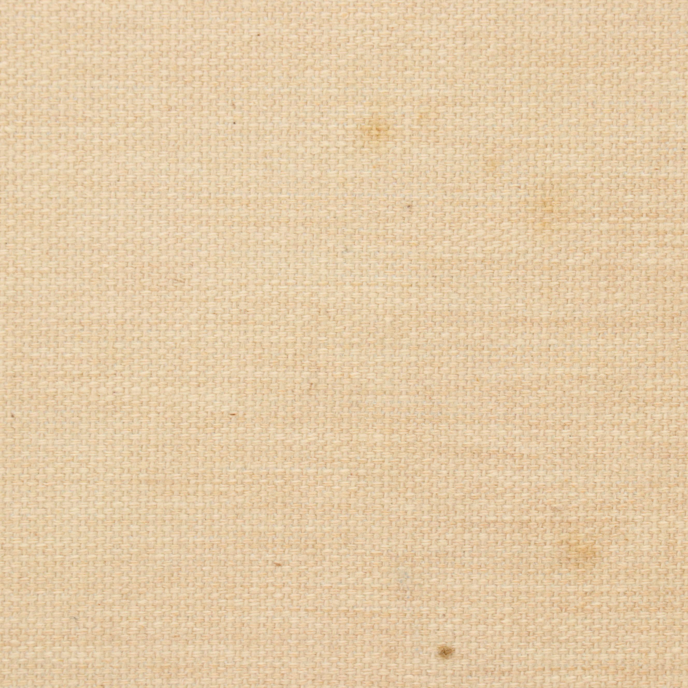 Forest Landscape Oil Painting of Waterfall with Rainbow, Late 20th Century