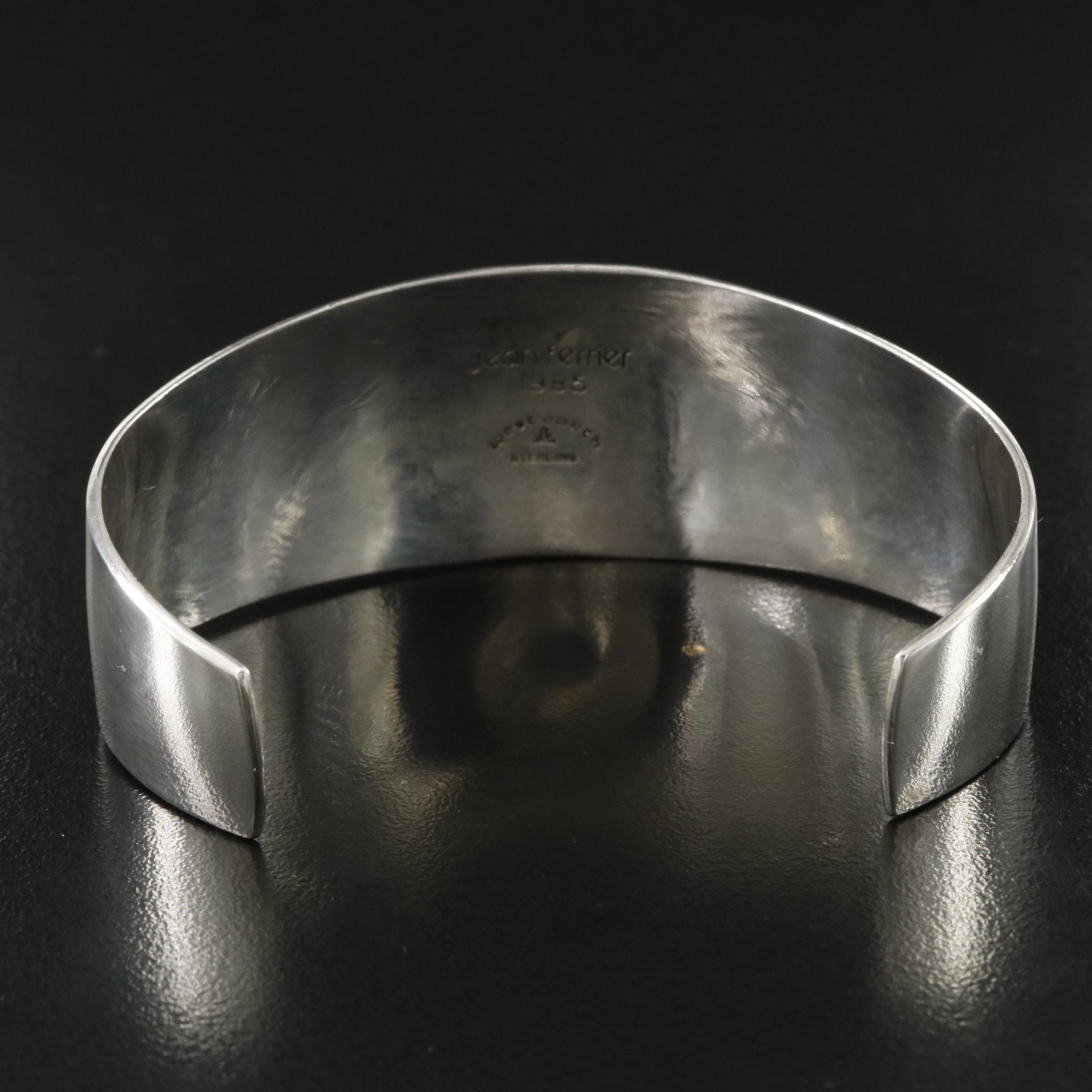 Jean Ferrier For West Coast Group Northwest Coast Sterling Cuff Bracelet