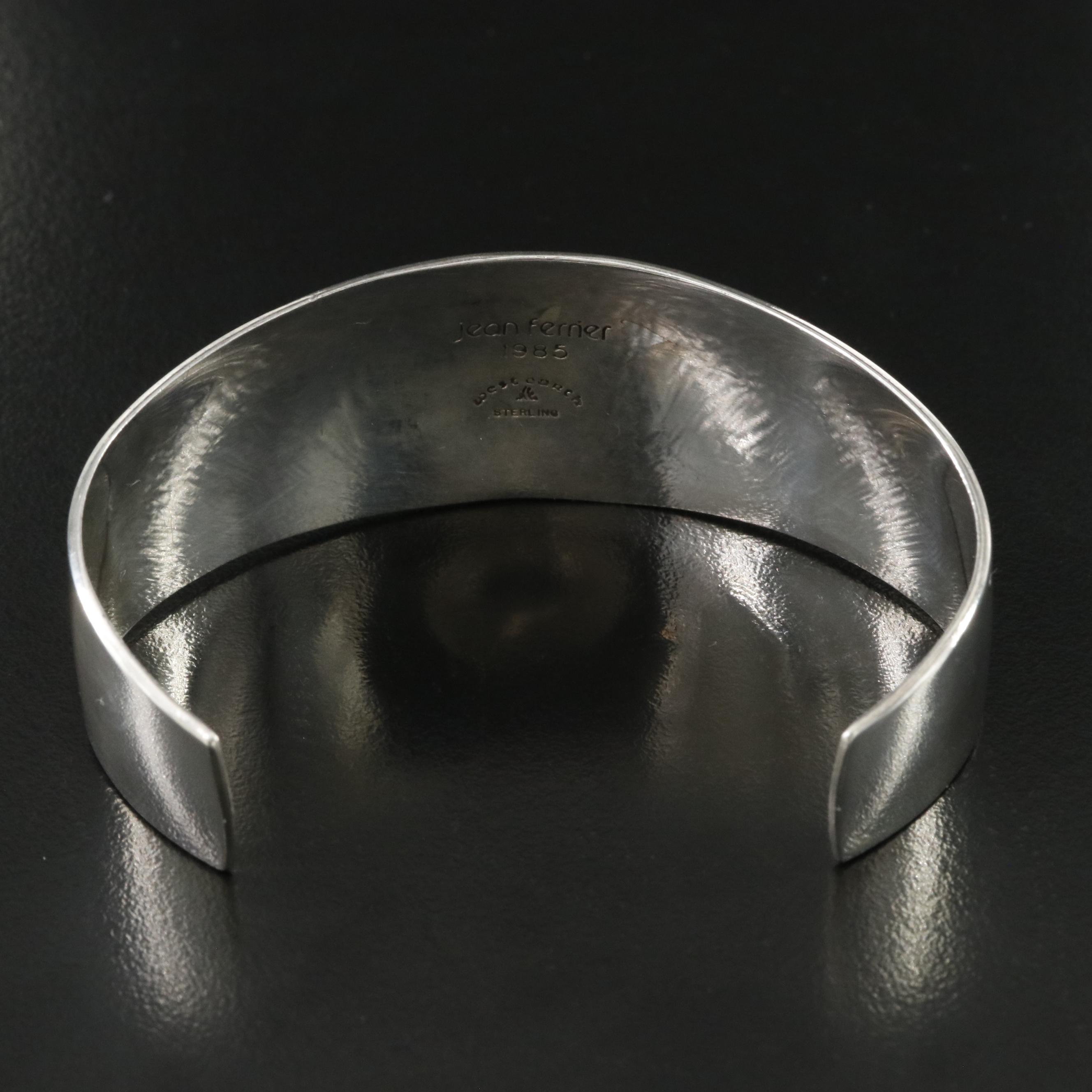 Jean Ferrier For West Coast Group Northwest Coast Sterling Cuff Bracelet