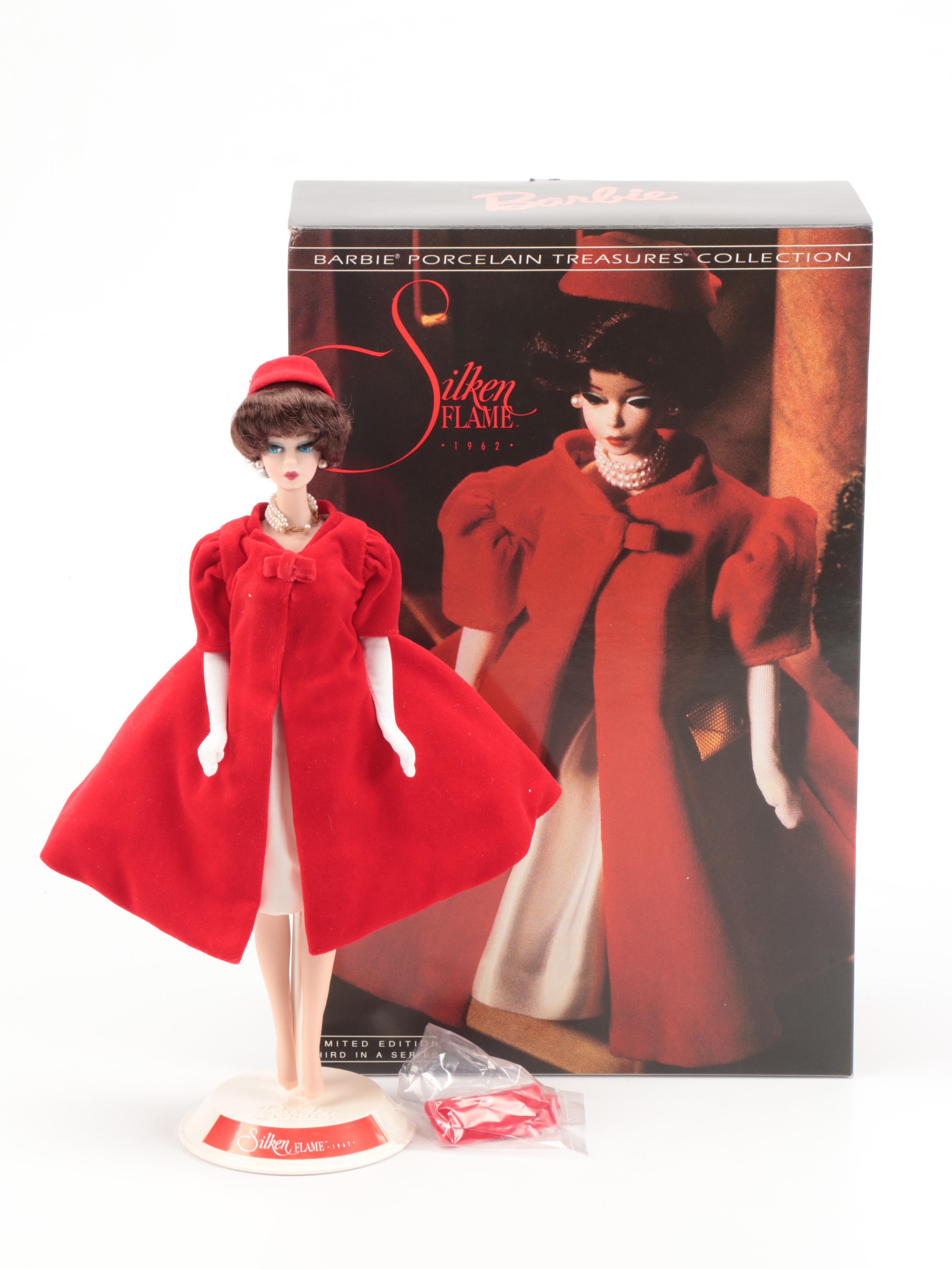 Mattel "Silken Flame," "Wedding Party," and Other Barbies