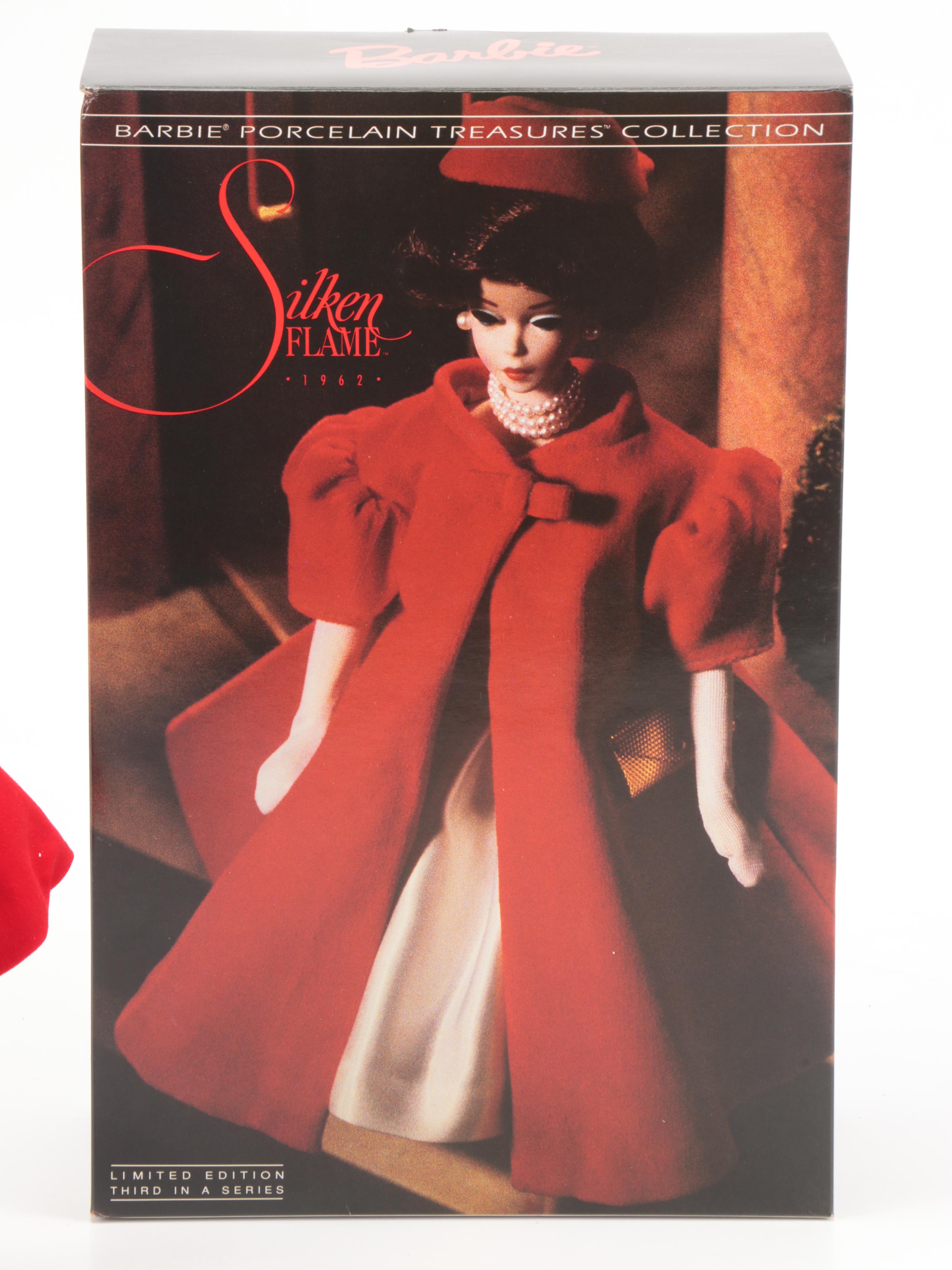 Mattel "Silken Flame," "Wedding Party," and Other Barbies