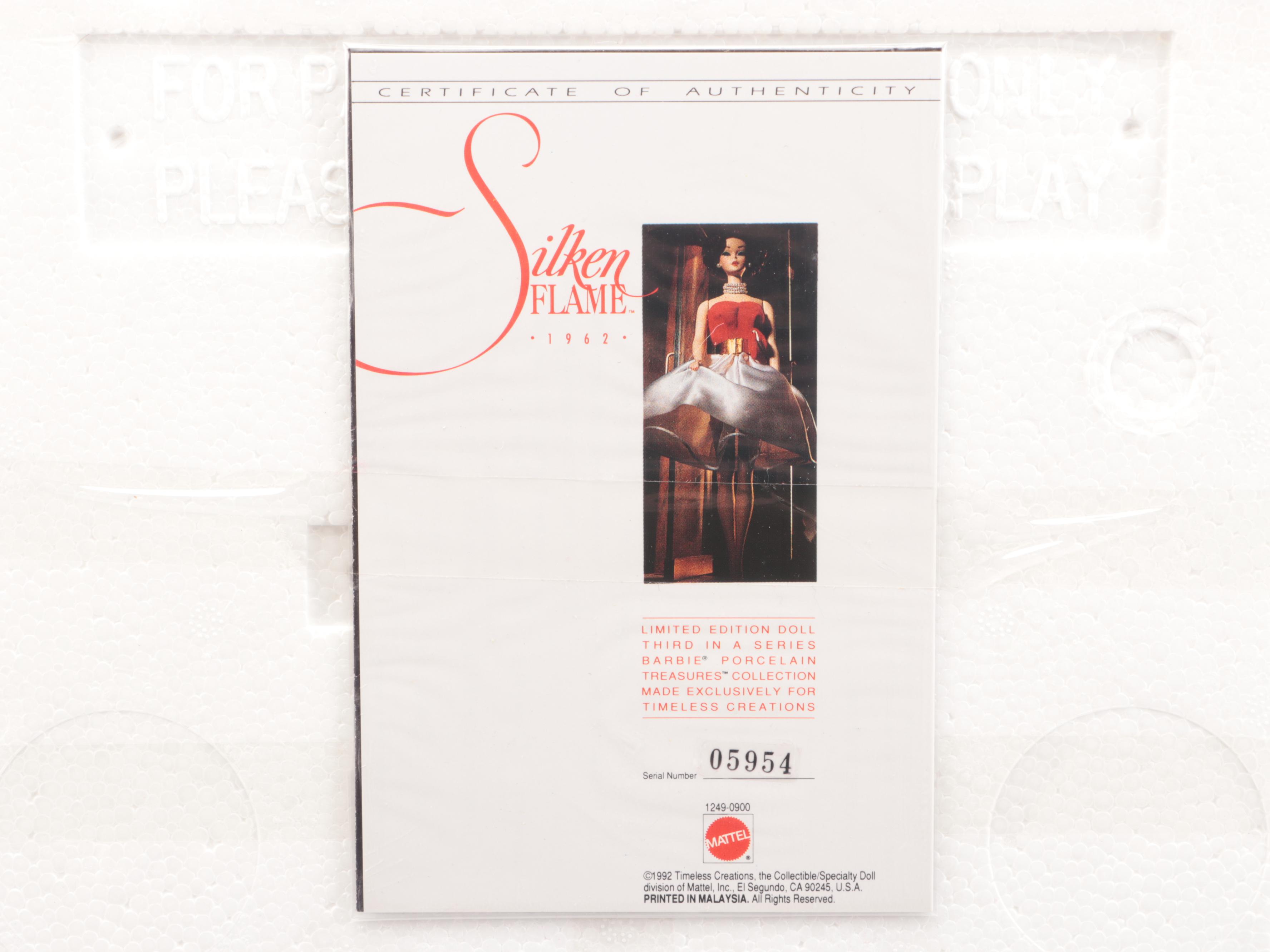 Mattel "Silken Flame," "Wedding Party," and Other Barbies