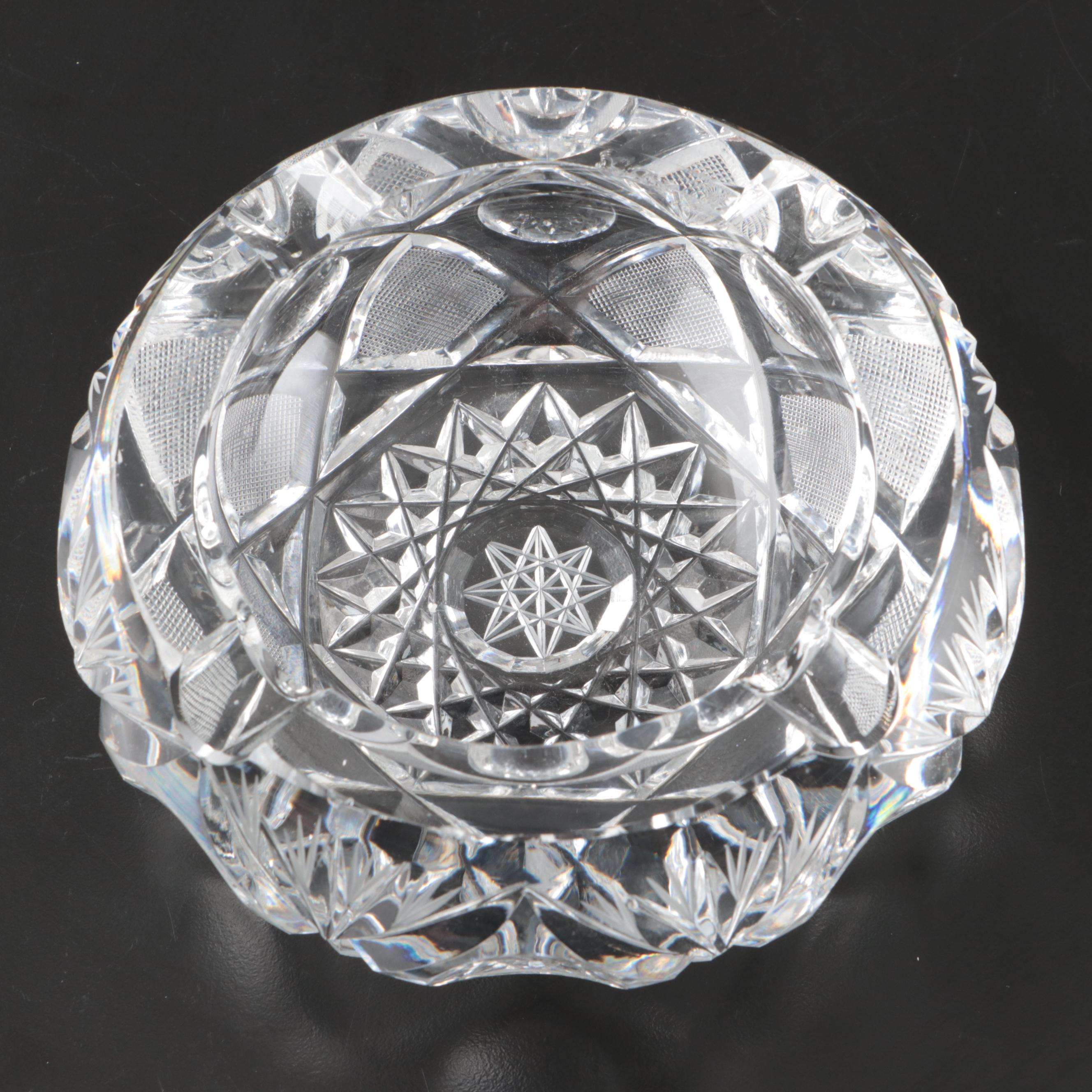 Waterford Crystal "Elizabeth" Footed Bowl and Other Table Accessories