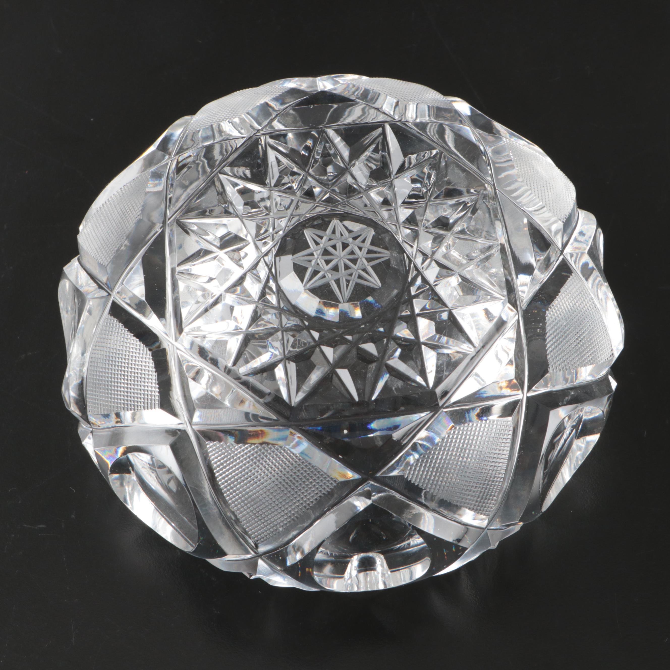 Waterford Crystal "Elizabeth" Footed Bowl and Other Table Accessories