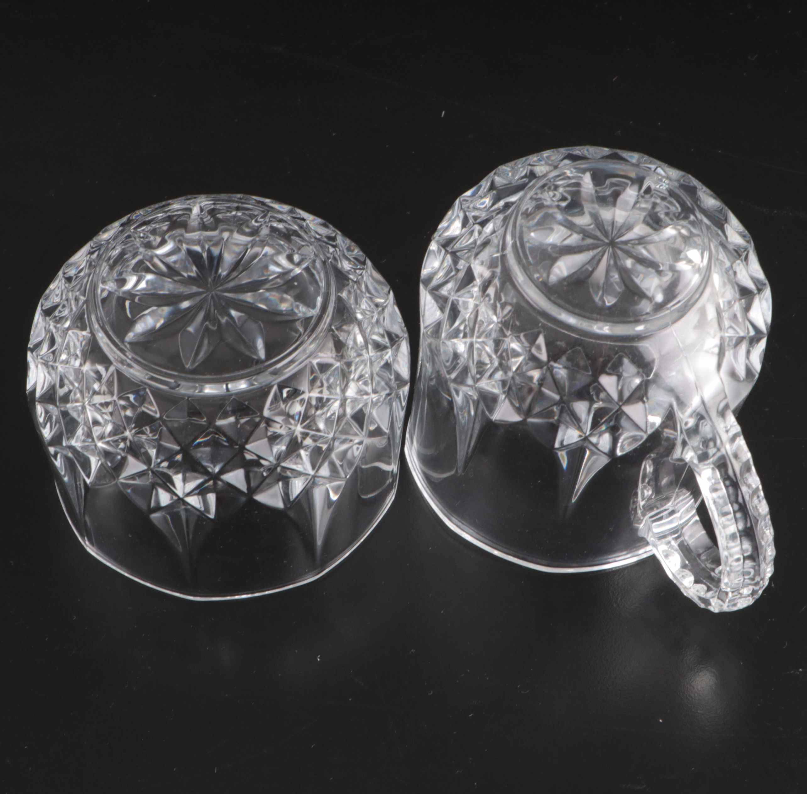 Waterford Crystal "Elizabeth" Footed Bowl and Other Table Accessories