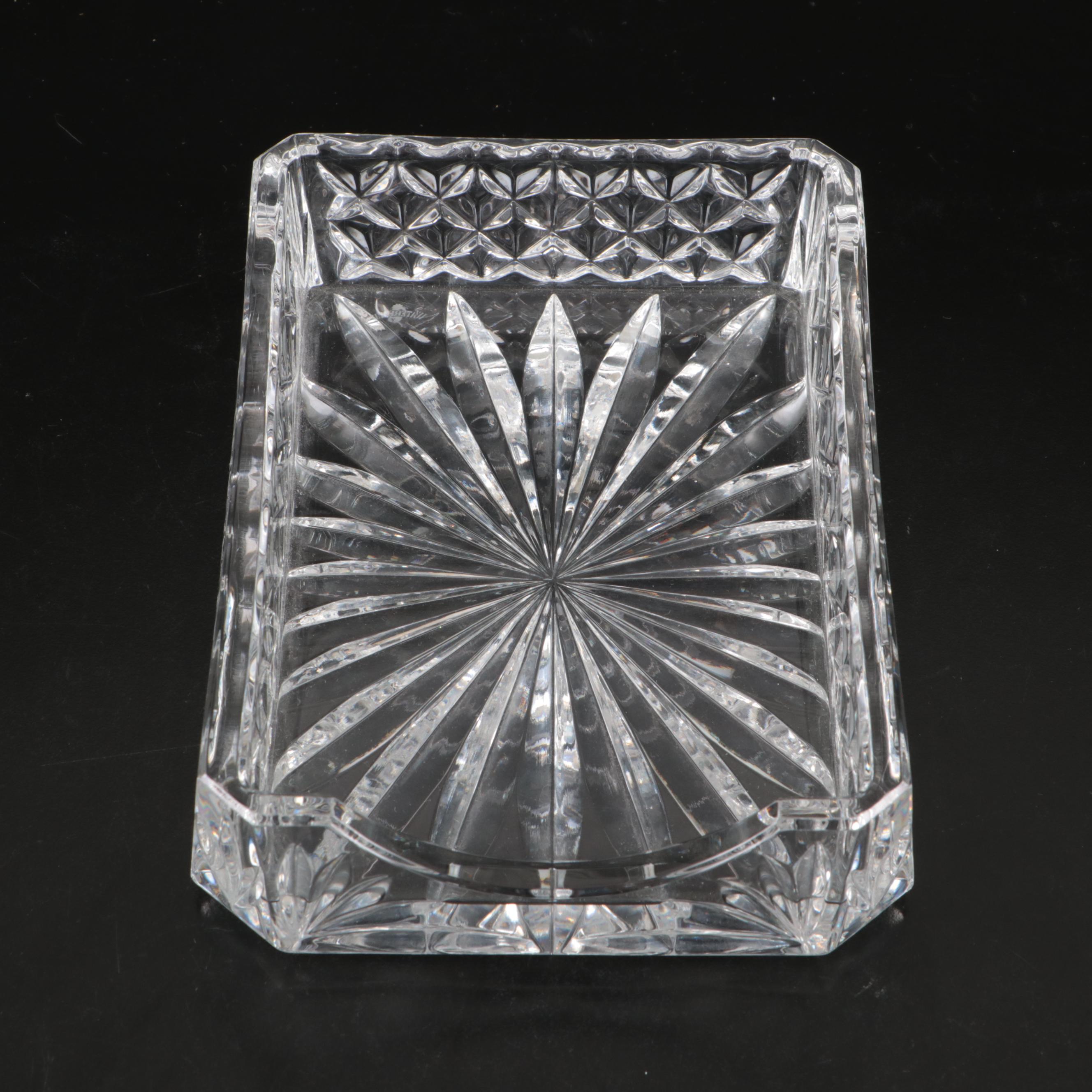 Waterford Crystal "Elizabeth" Footed Bowl and Other Table Accessories