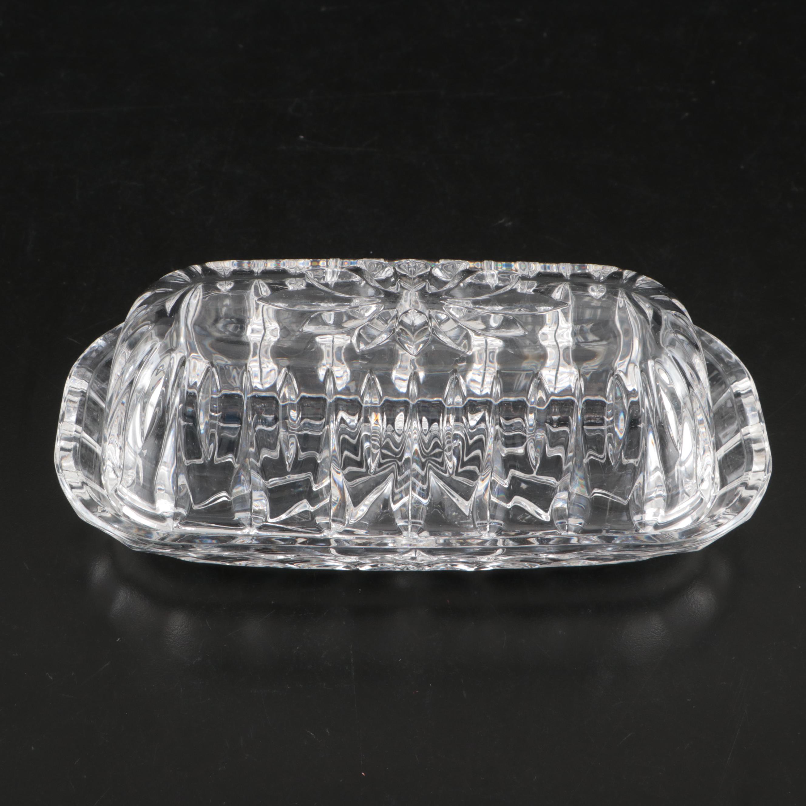 Waterford Crystal "Elizabeth" Footed Bowl and Other Table Accessories