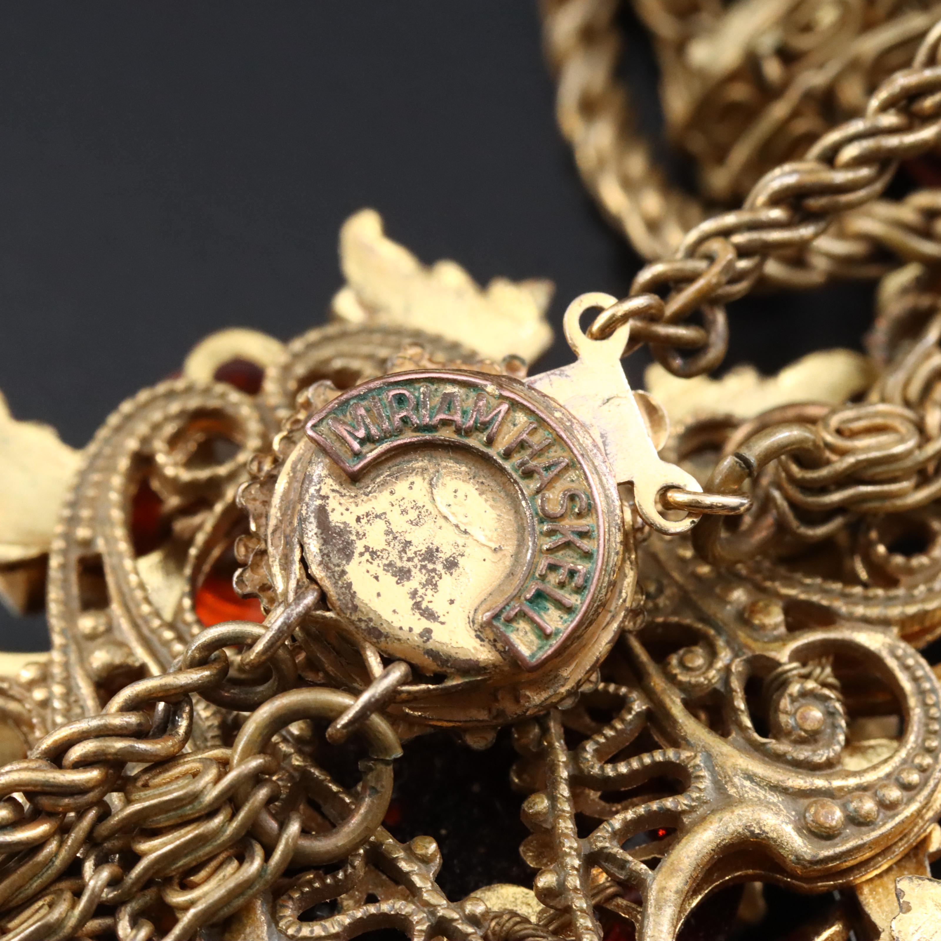 Vintage Miriam Haskell Necklace
