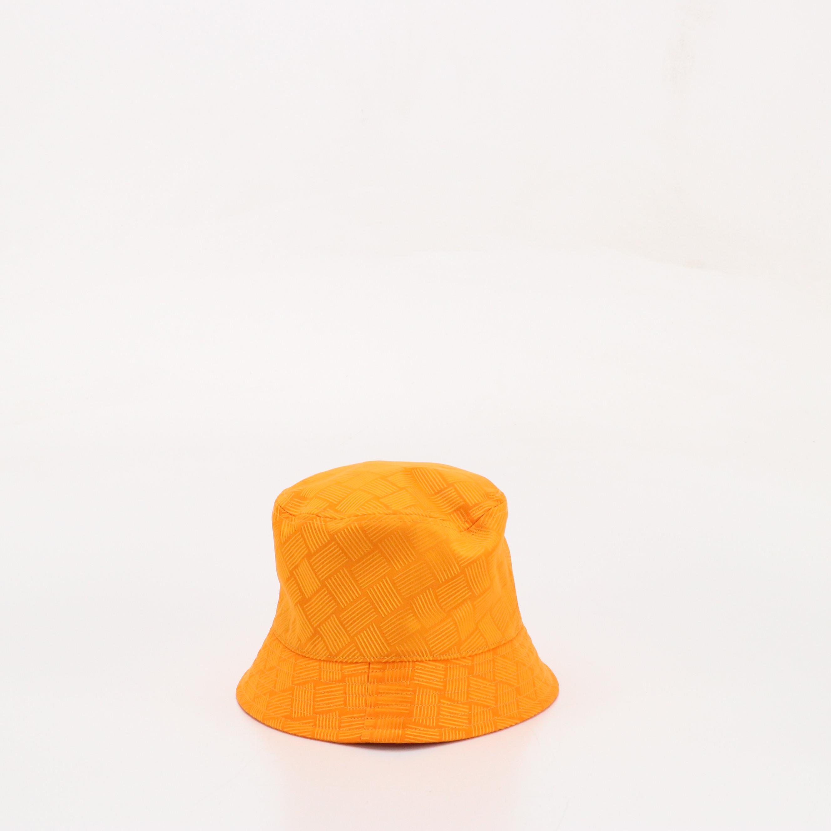 Bottega Veneta Orange Bucket Hat