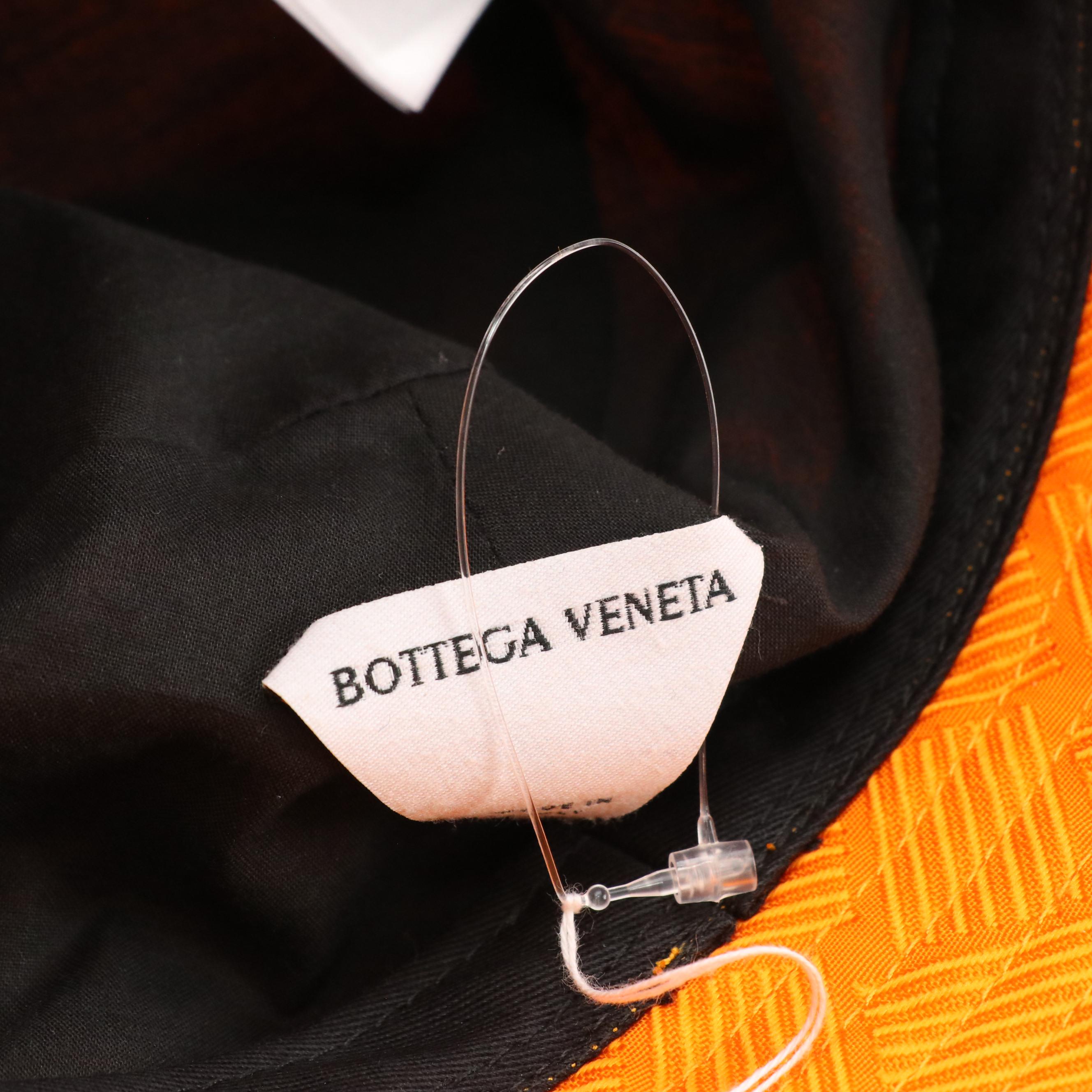 Bottega Veneta Orange Bucket Hat