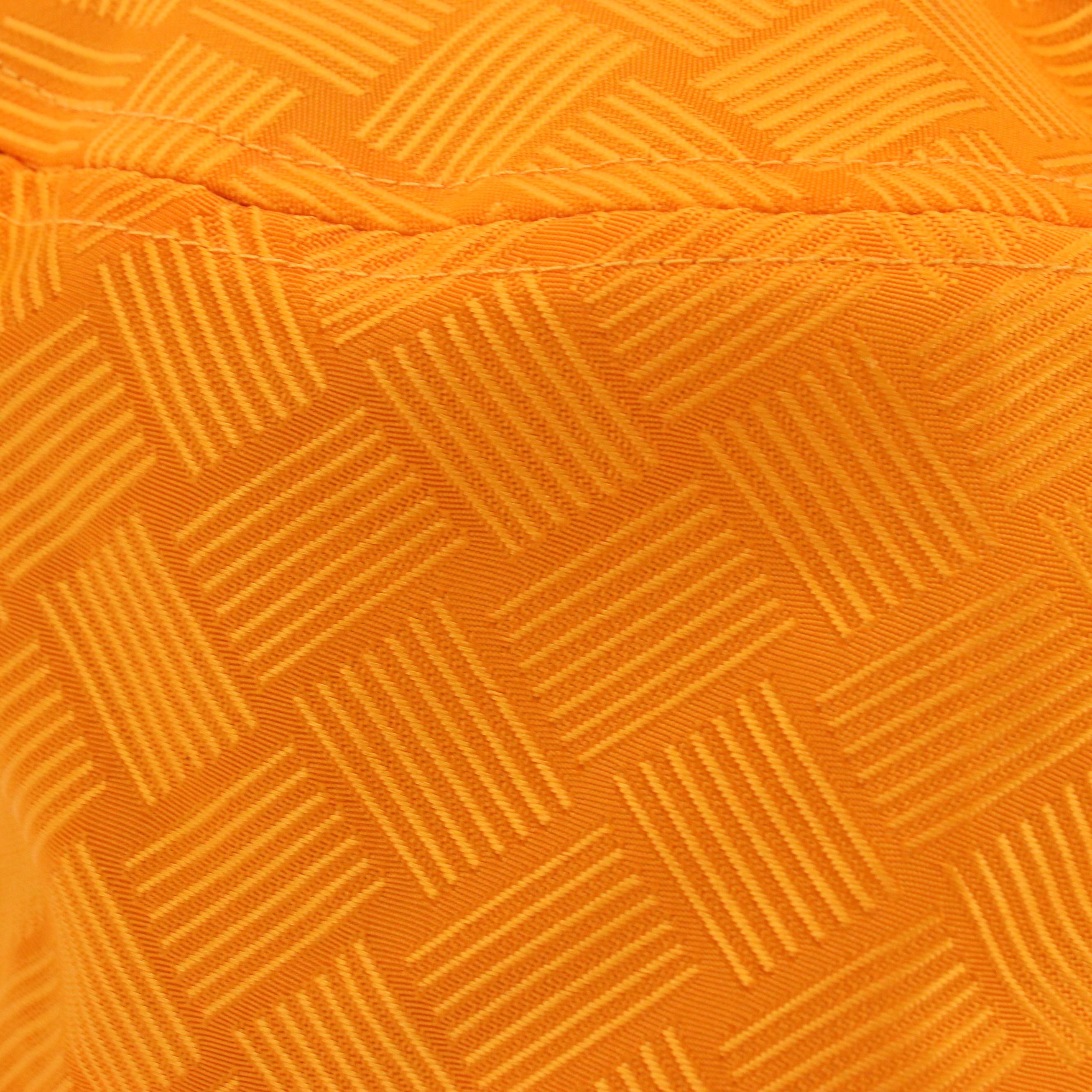 Bottega Veneta Orange Bucket Hat