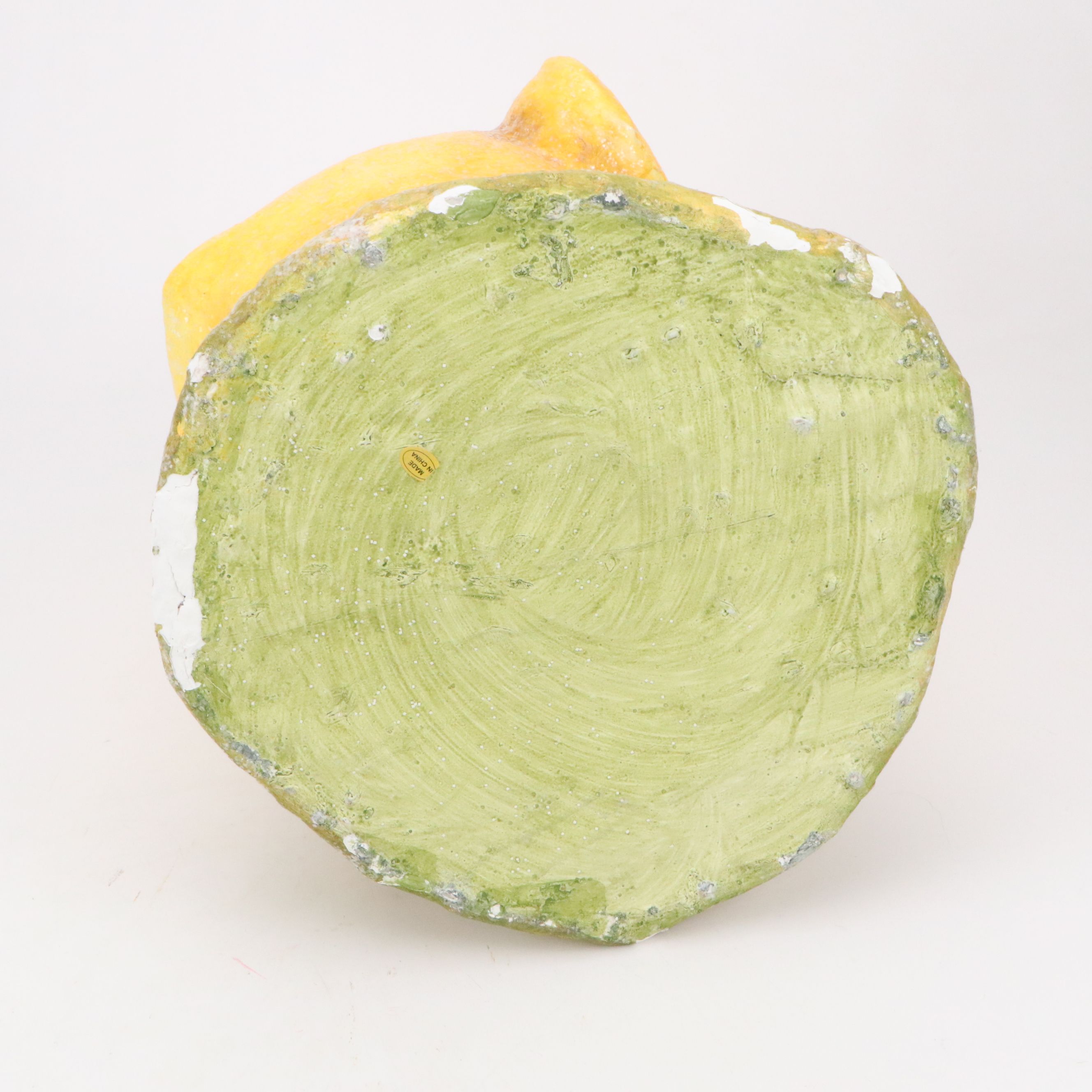 Papier-Mâché Springtime Chick Figurine