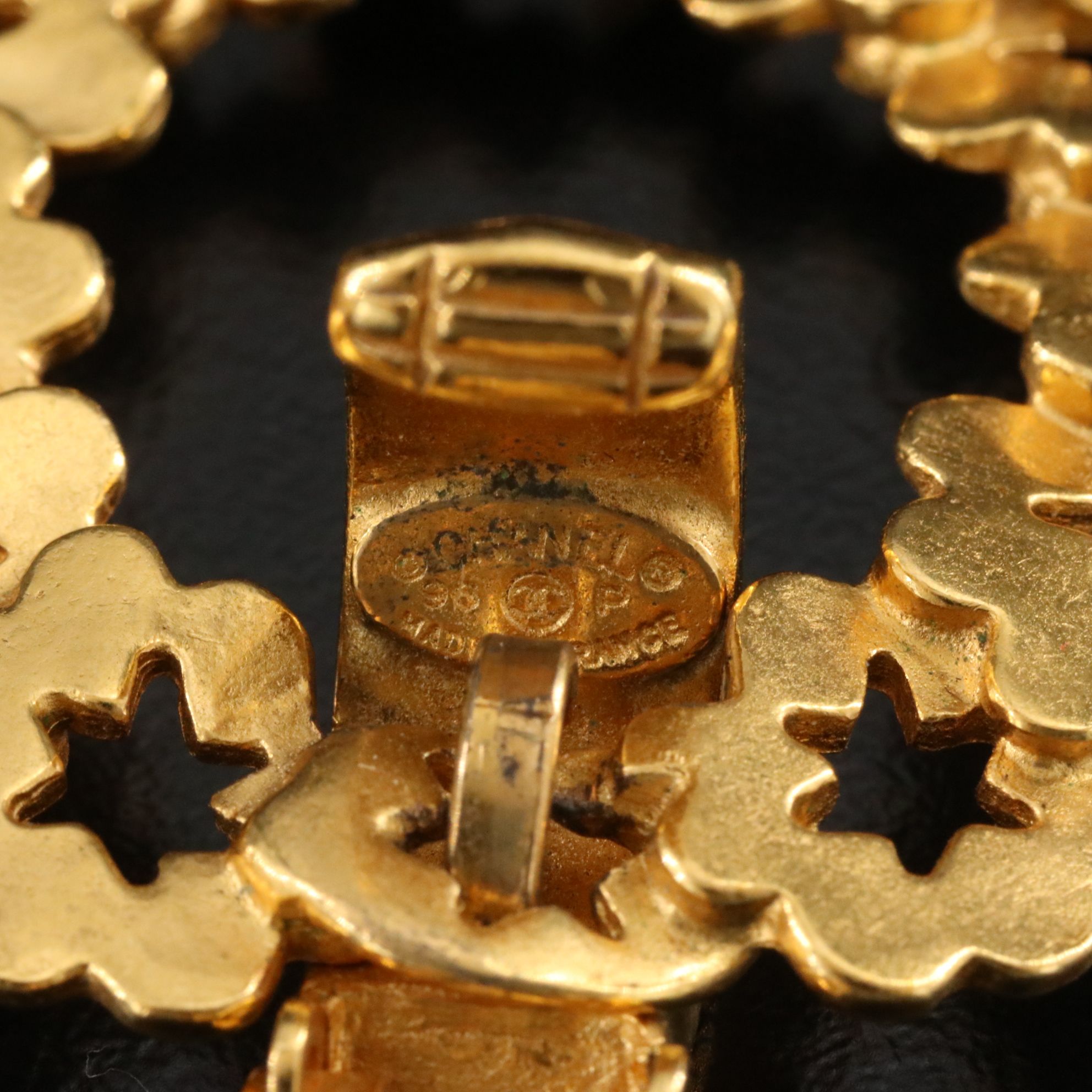 Chanel CC Convertible Clip Door Knocker Earrings