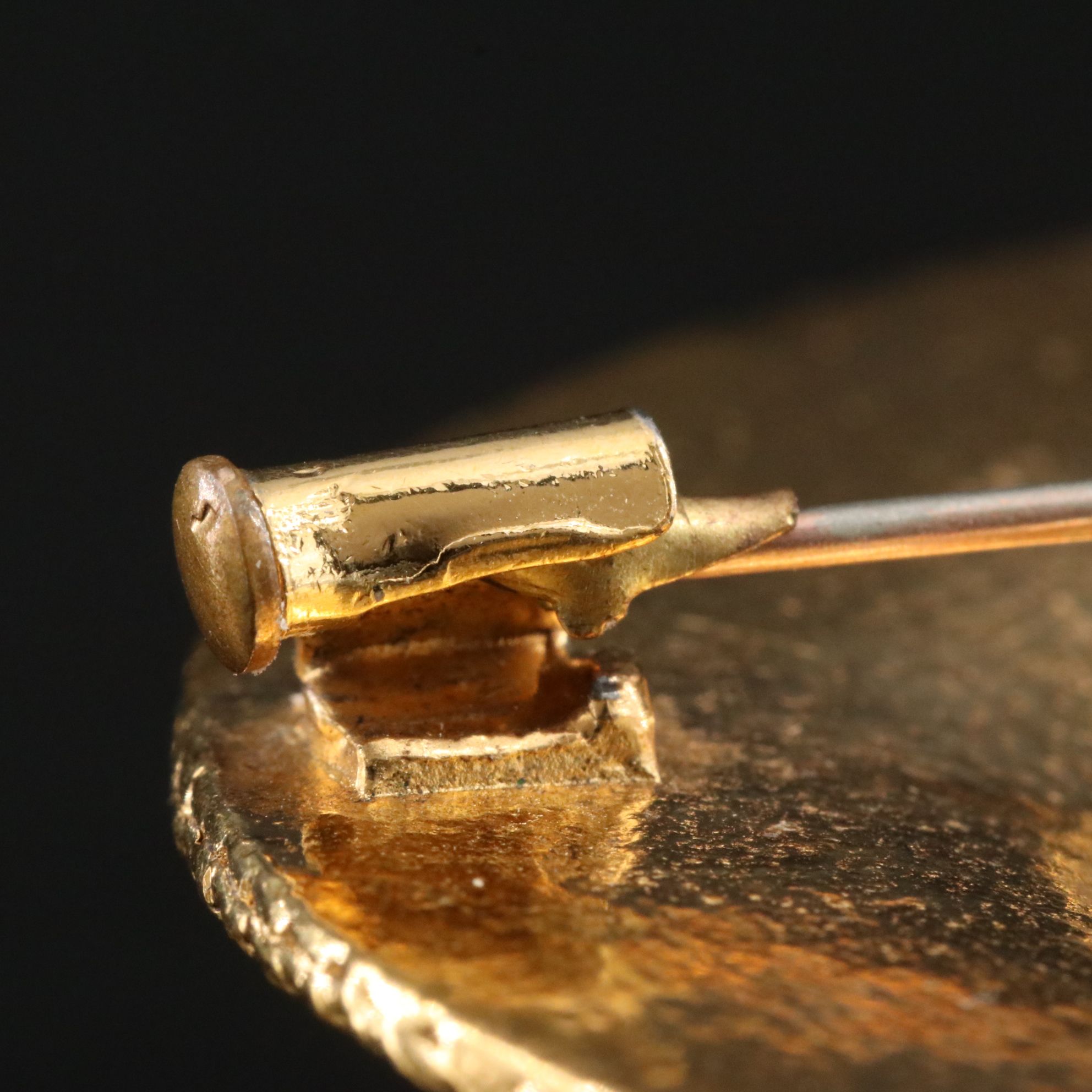 Chanel Straw Hat Brooch Vintage