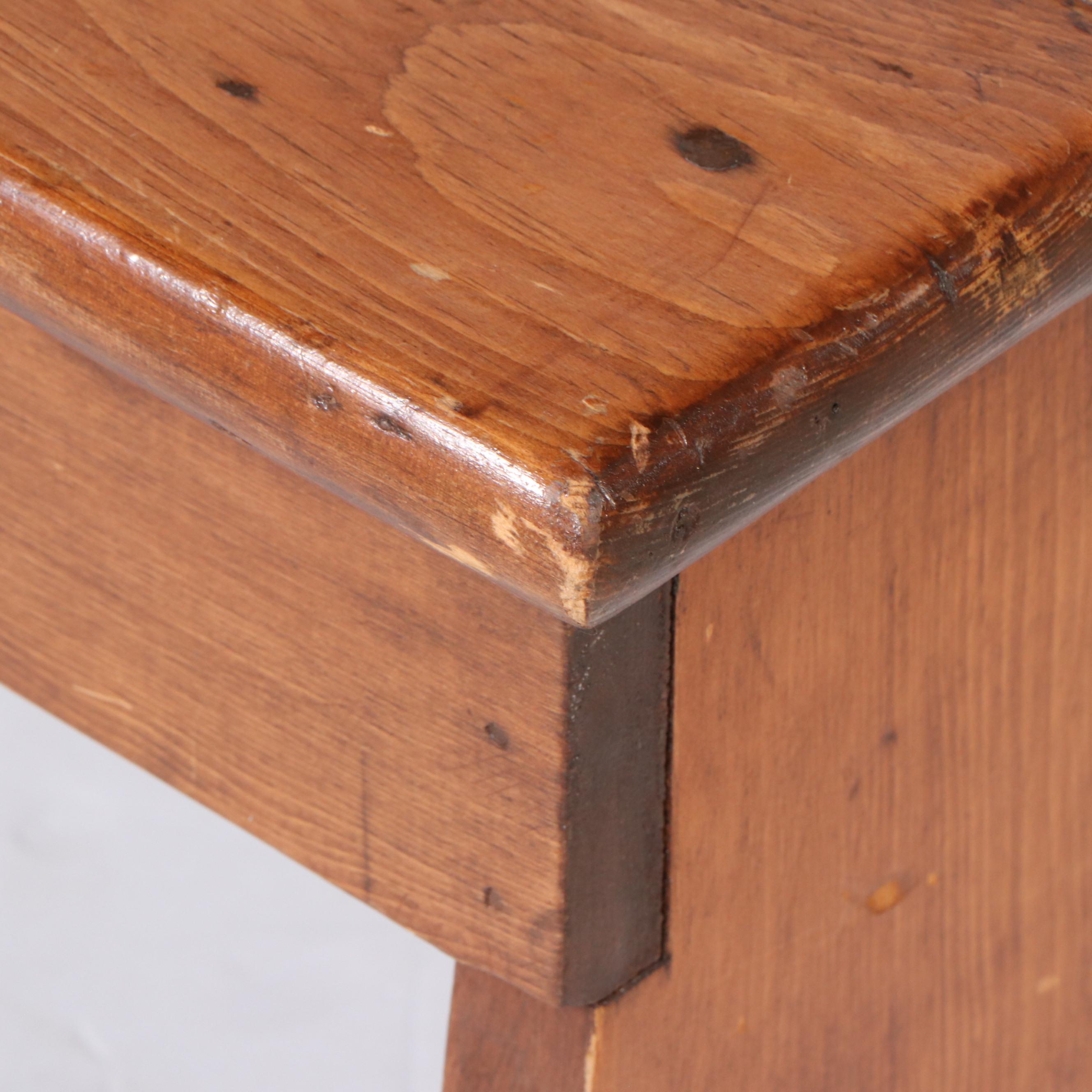 Primitive Style Bench, Late 20th to 21st Century