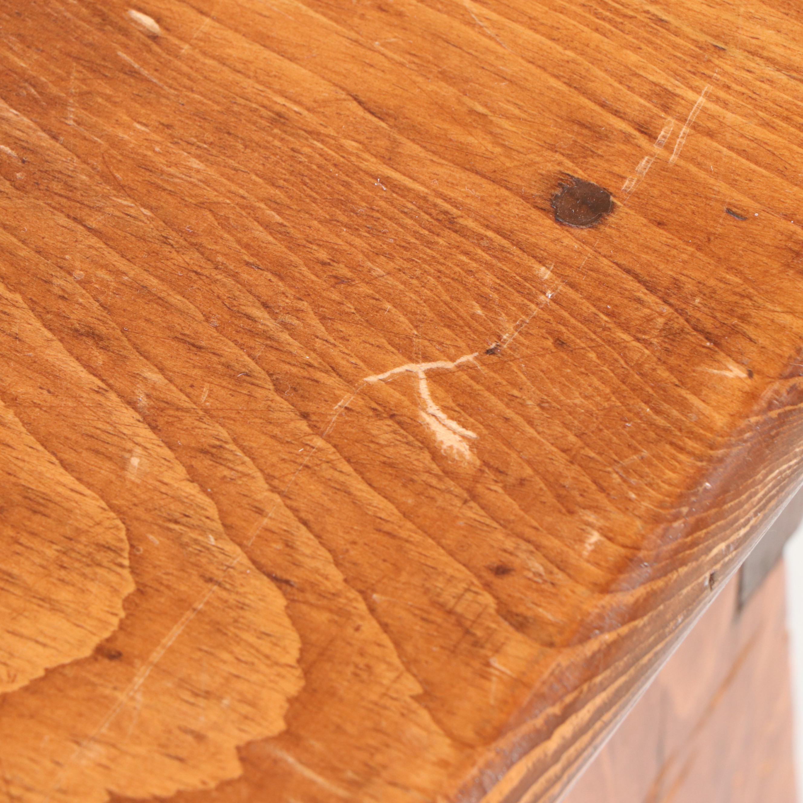 Primitive Style Bench, Late 20th to 21st Century