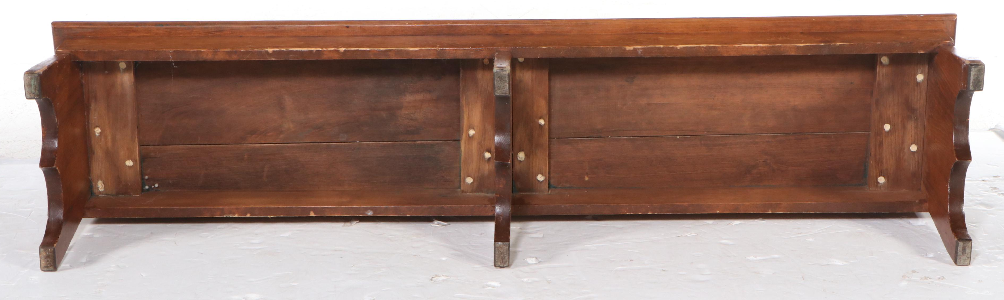 Primitive Style Bench, Late 20th to 21st Century