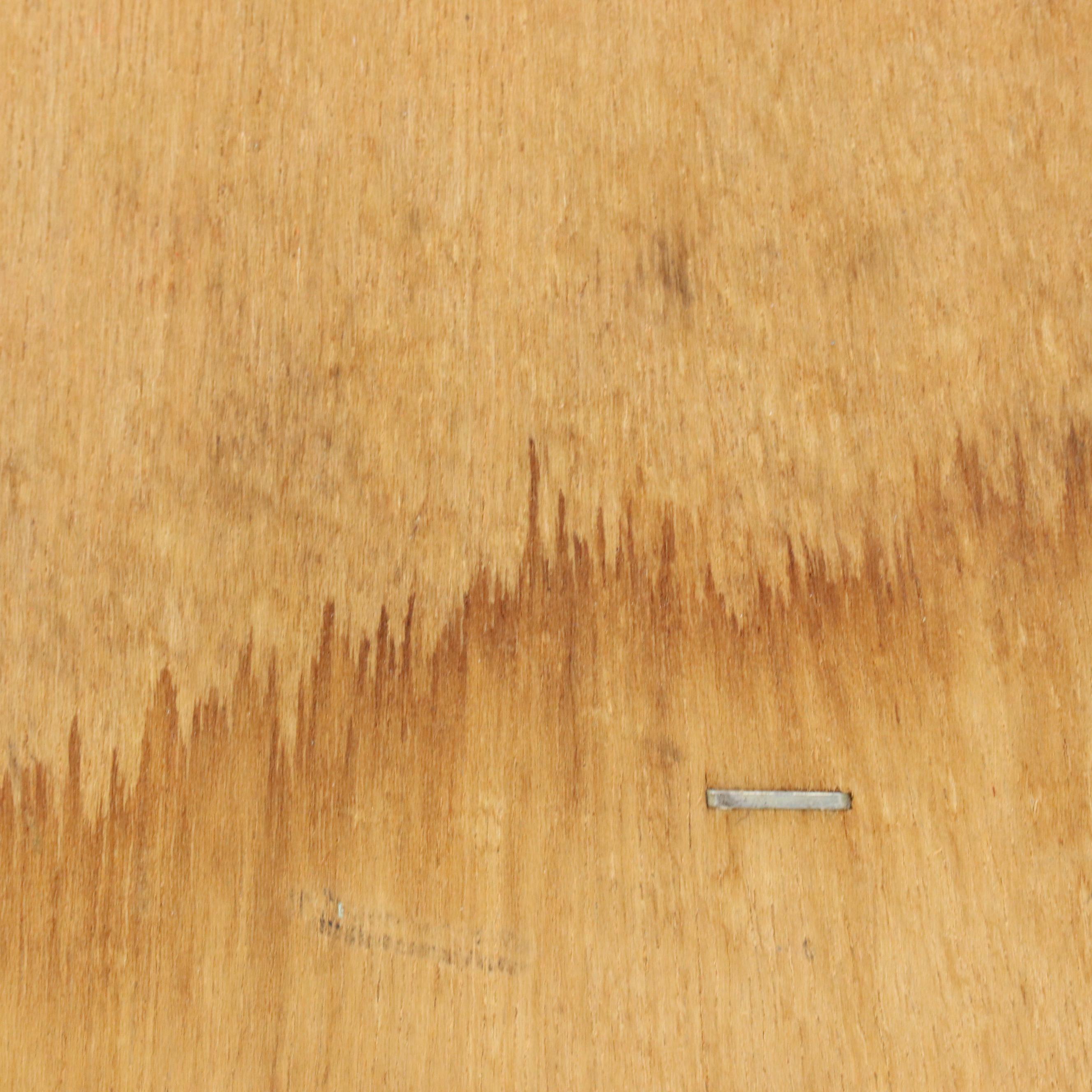 Mixed Media Painting of Wilderness Scene With Deer, Circa 1940