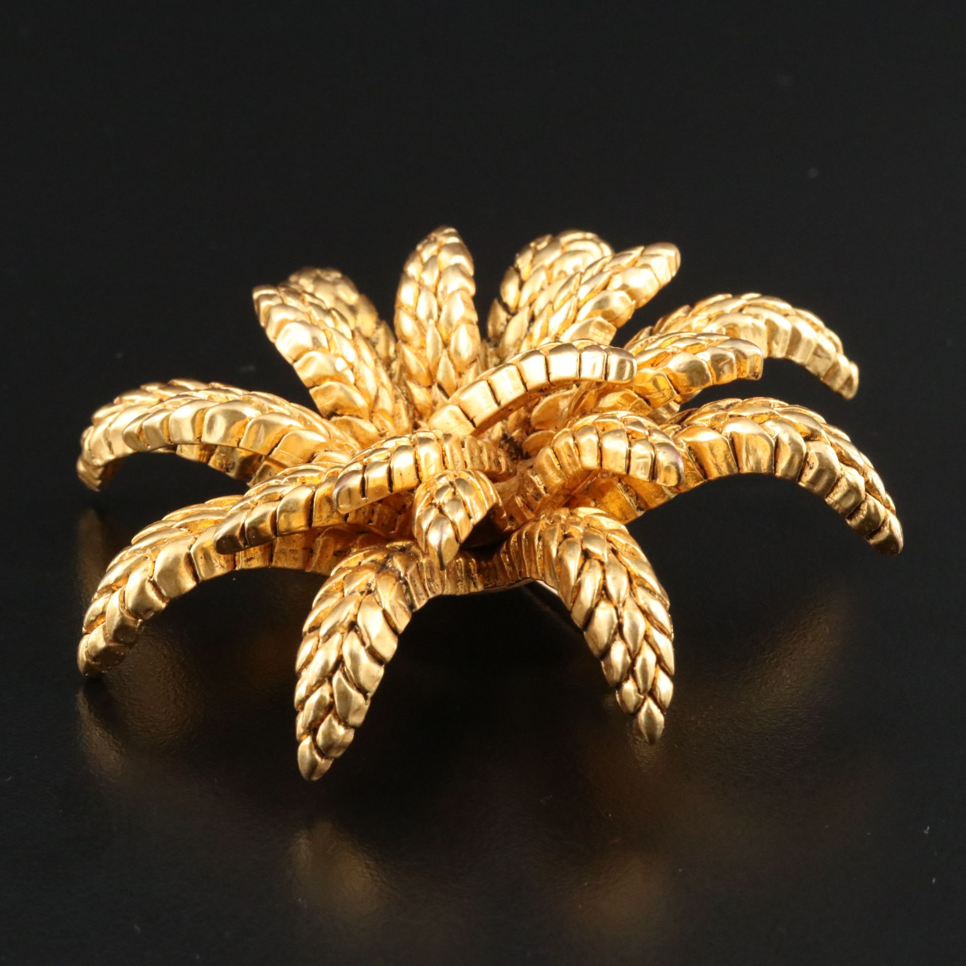 Chanel Wheat Flower Brooch 1993