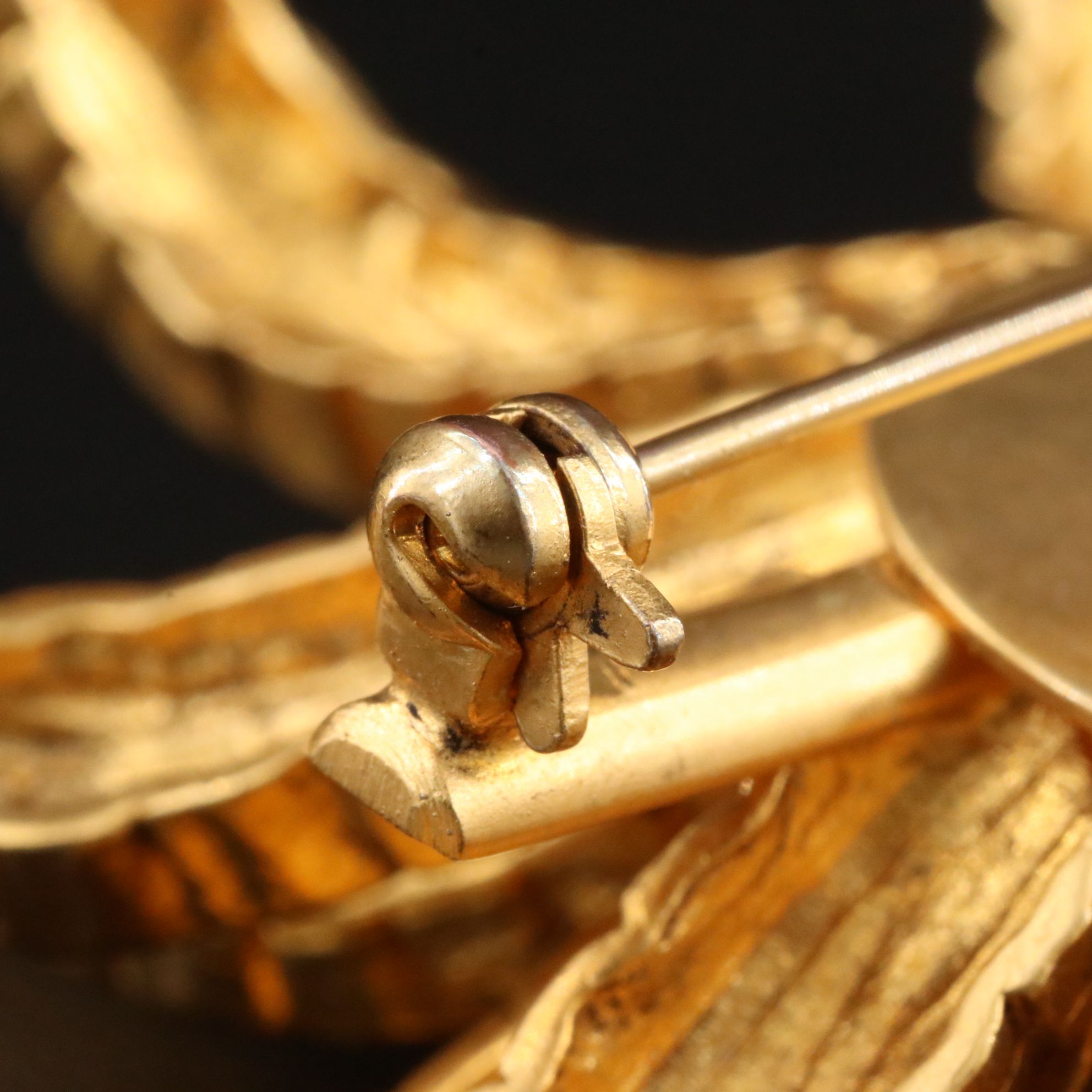 Chanel Wheat Flower Brooch 1993