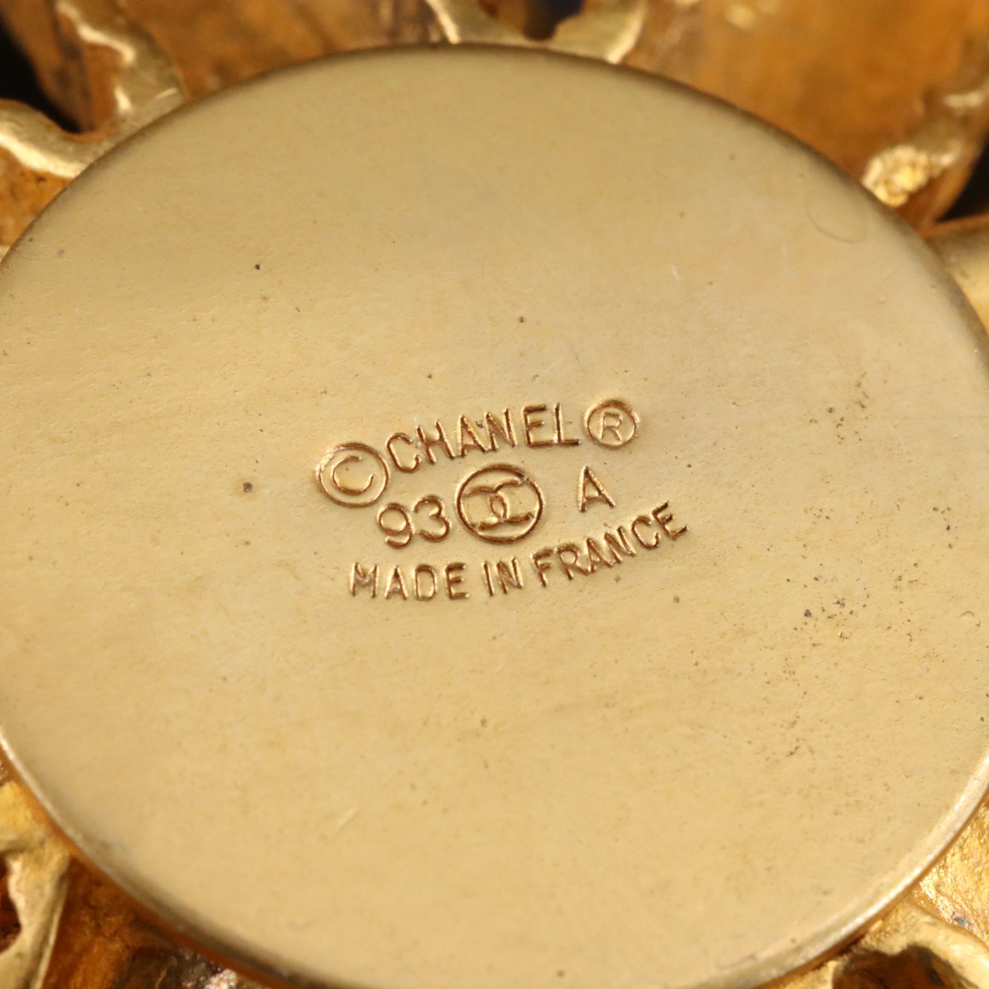 Chanel Wheat Flower Brooch 1993