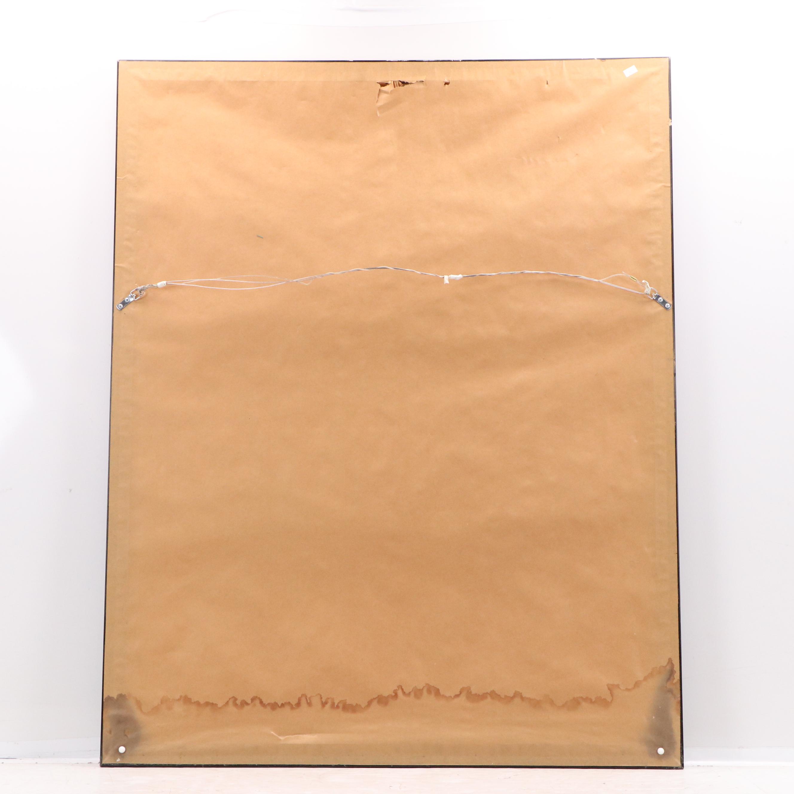 Vietnamese Silk Embroidery of Three Women "Chùa Một Cột và Cây đa"