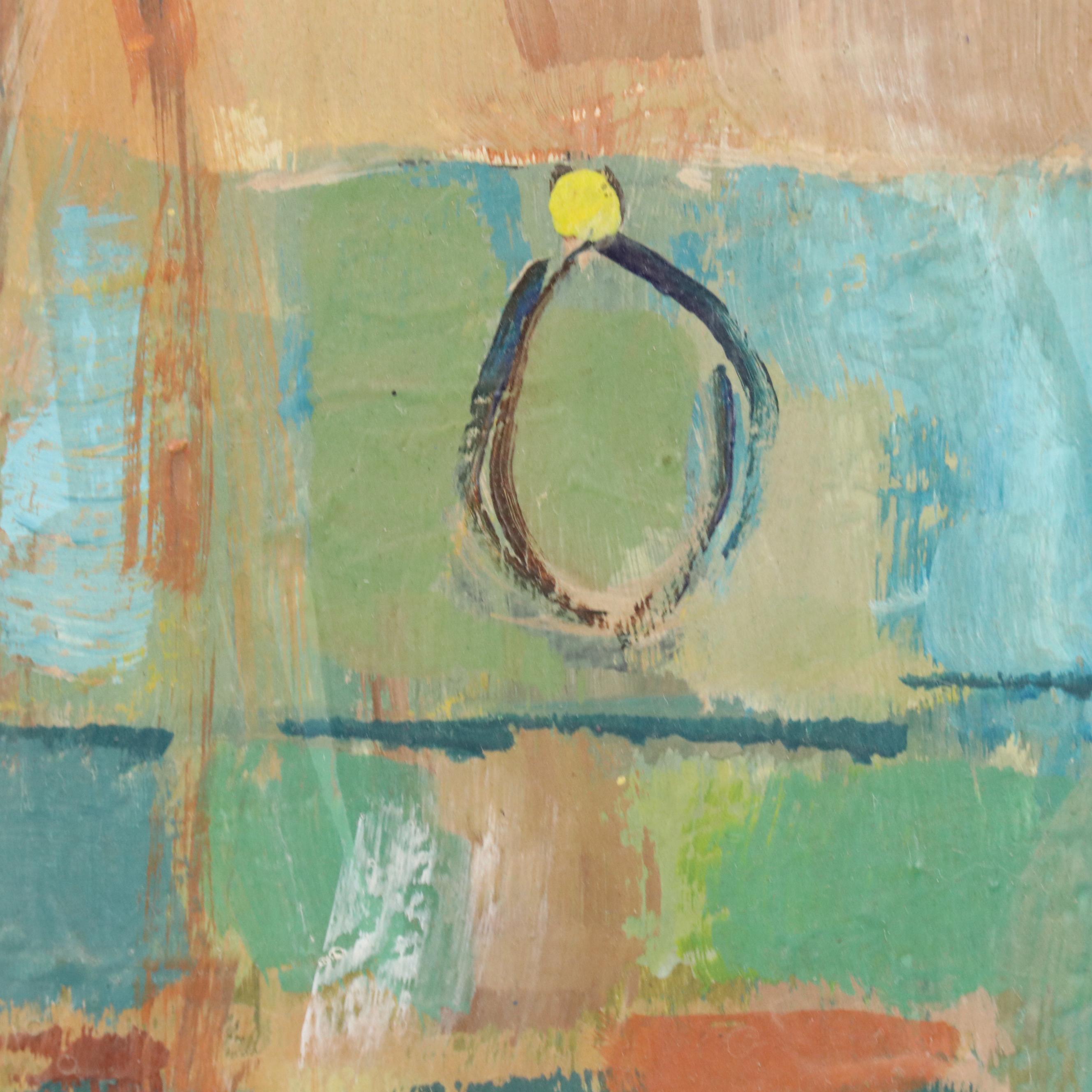 B. Cromartie Figurative Oil Painting, Late 20th Century