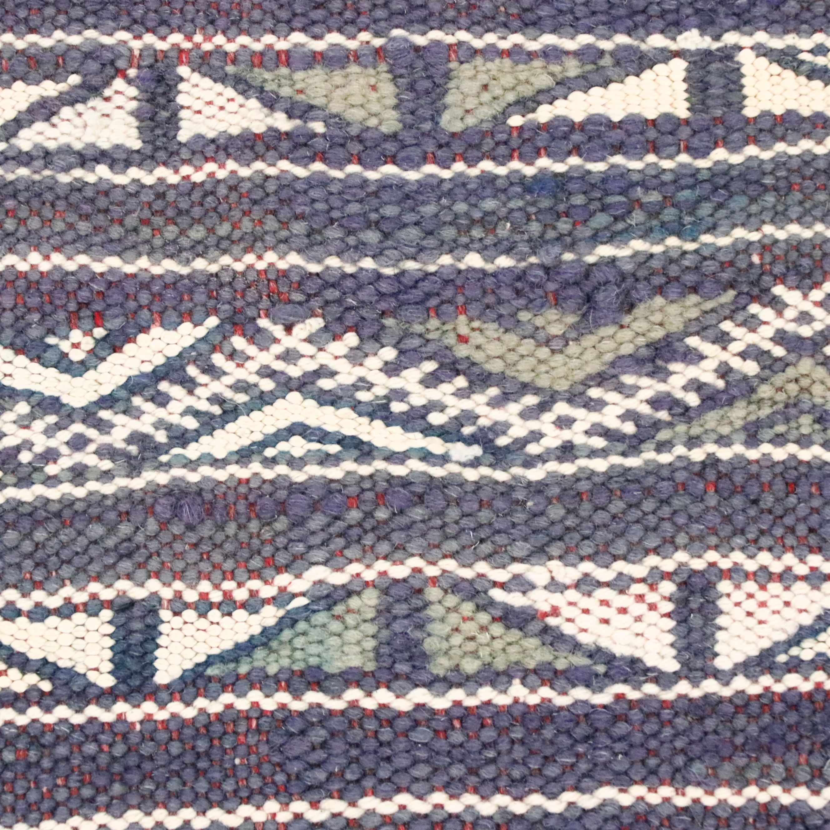 3'9 x 6'5 Handwoven Turkish Mut Cicim Area Rug