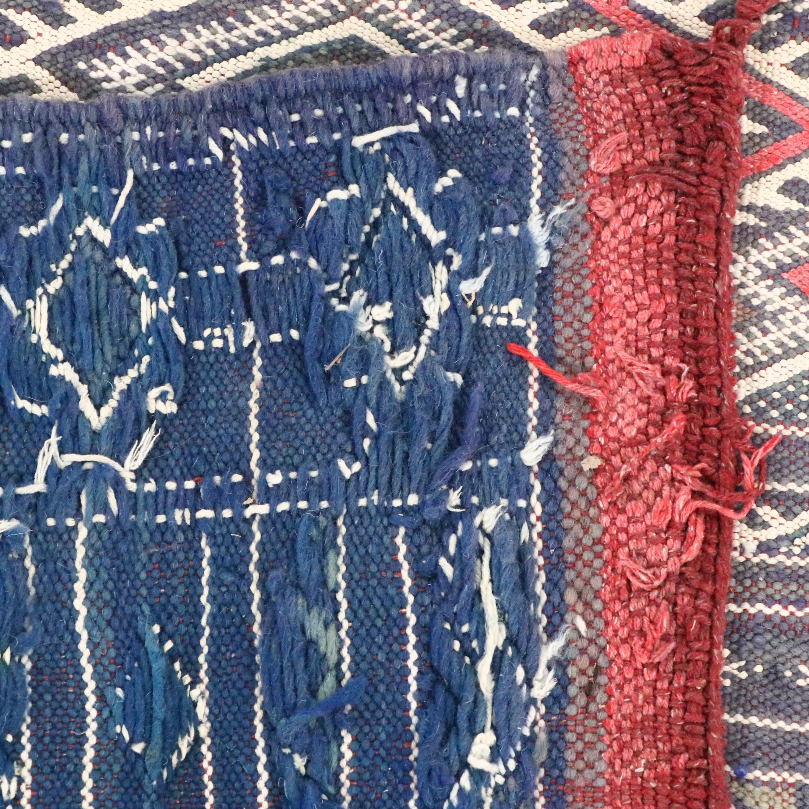 3'9 x 6'5 Handwoven Turkish Mut Cicim Area Rug