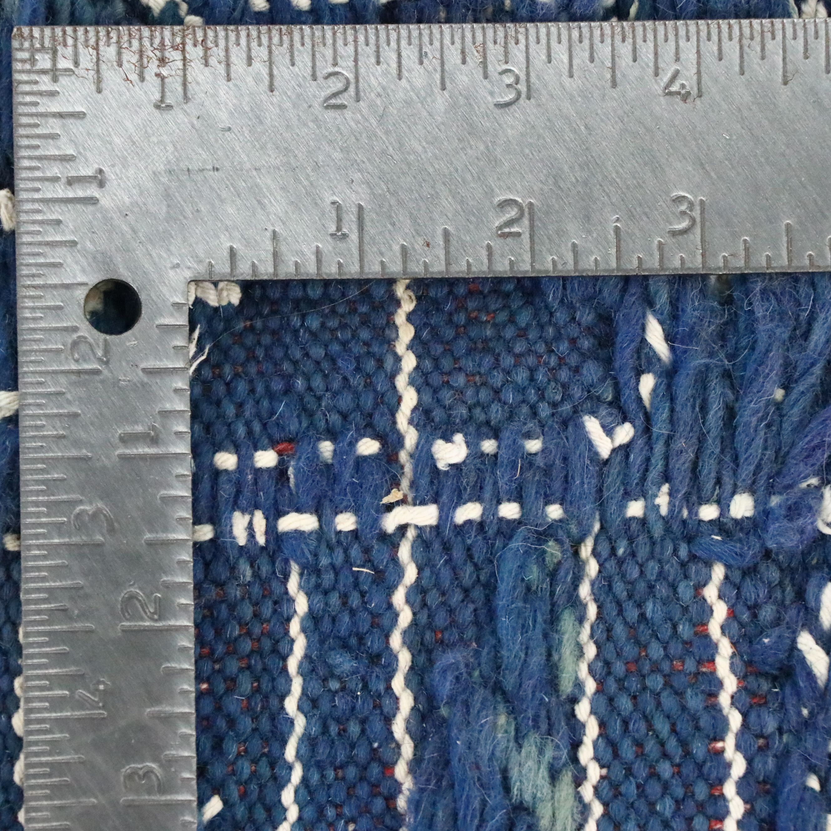 3'9 x 6'5 Handwoven Turkish Mut Cicim Area Rug