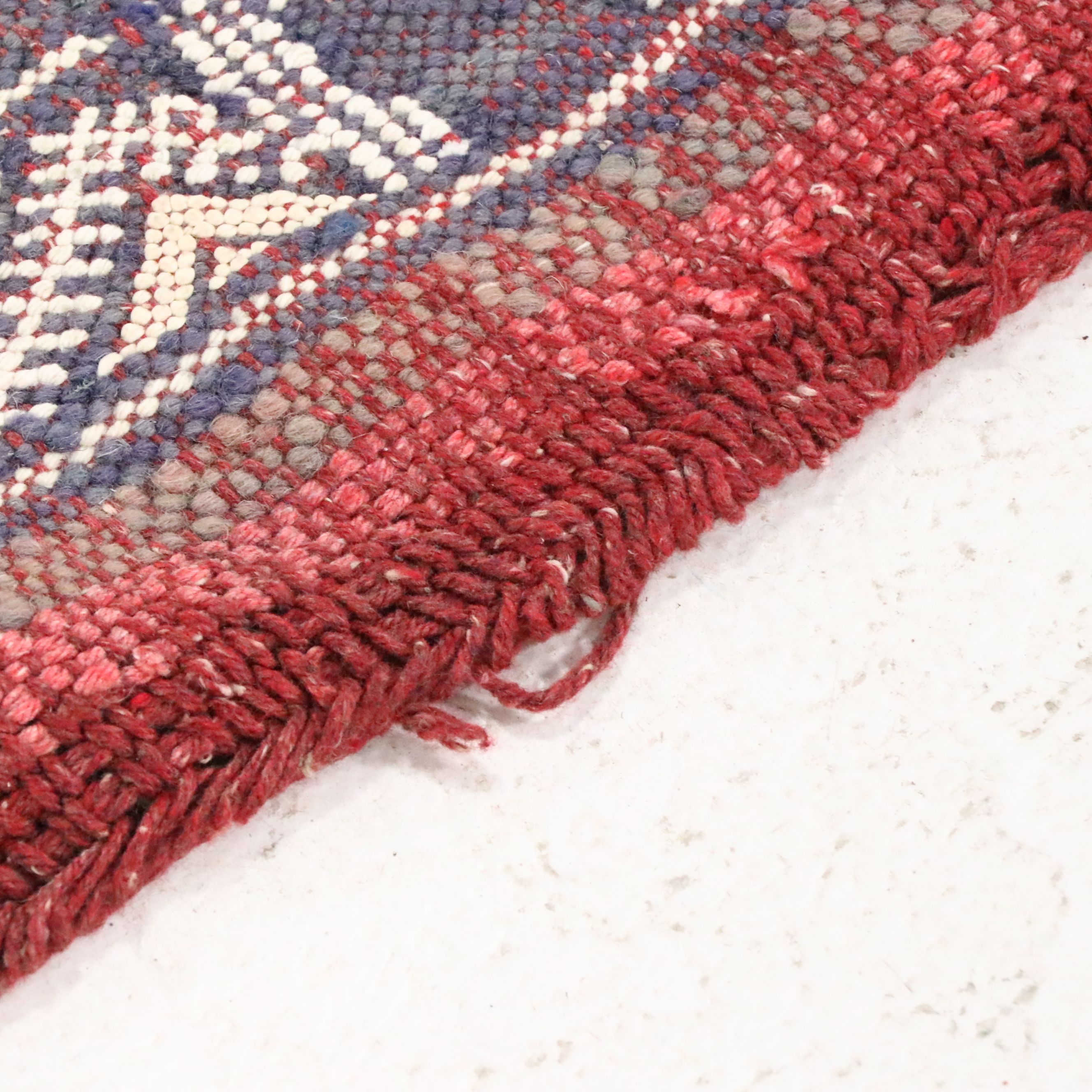 3'9 x 6'5 Handwoven Turkish Mut Cicim Area Rug