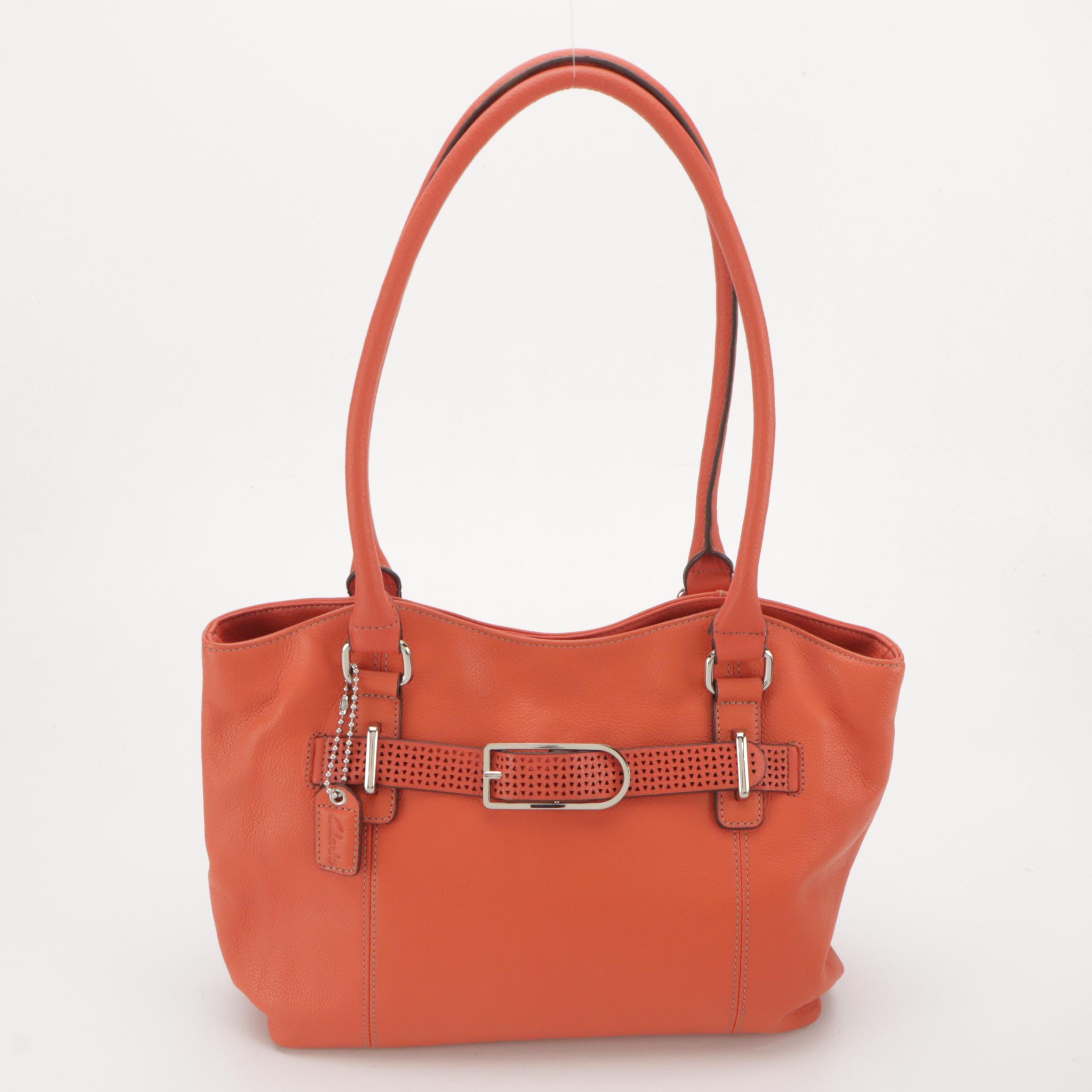 Clarks & Ora Delphine Grained Leather Shoulder Bags, Talbots Tassel Zip Wallet