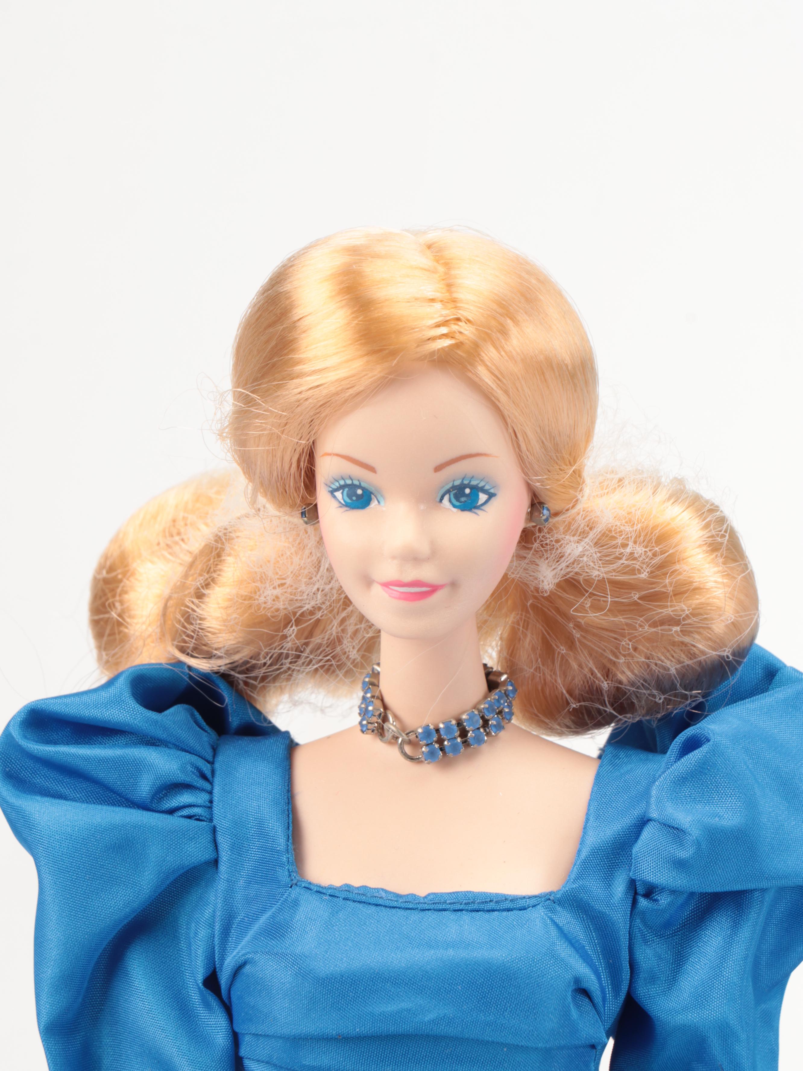 Mattel "Evening Pearl," "Blue Rhapsody," and "Crystal Rhapsody" Barbies
