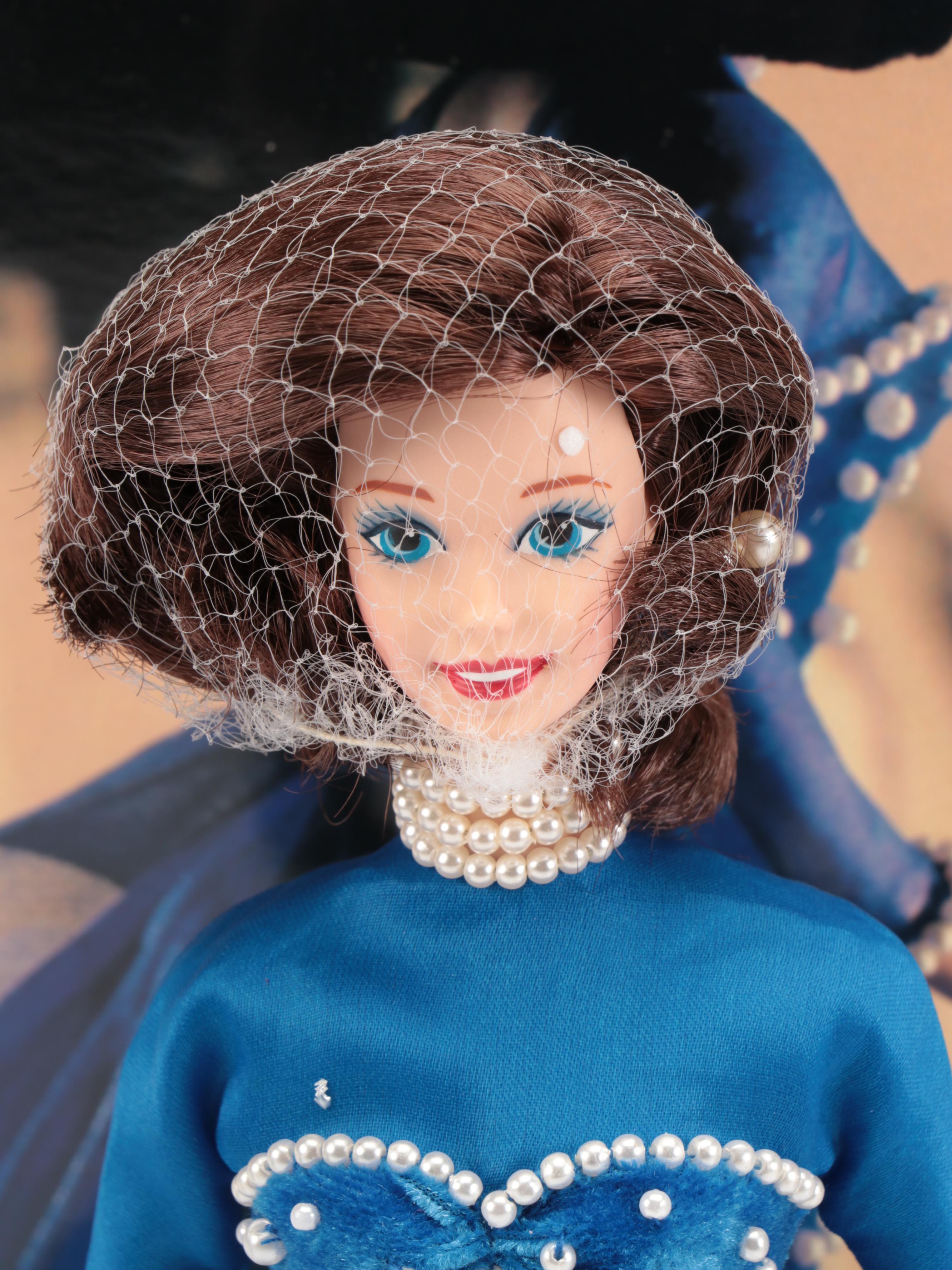 Mattel "Evening Pearl," "Blue Rhapsody," and "Crystal Rhapsody" Barbies