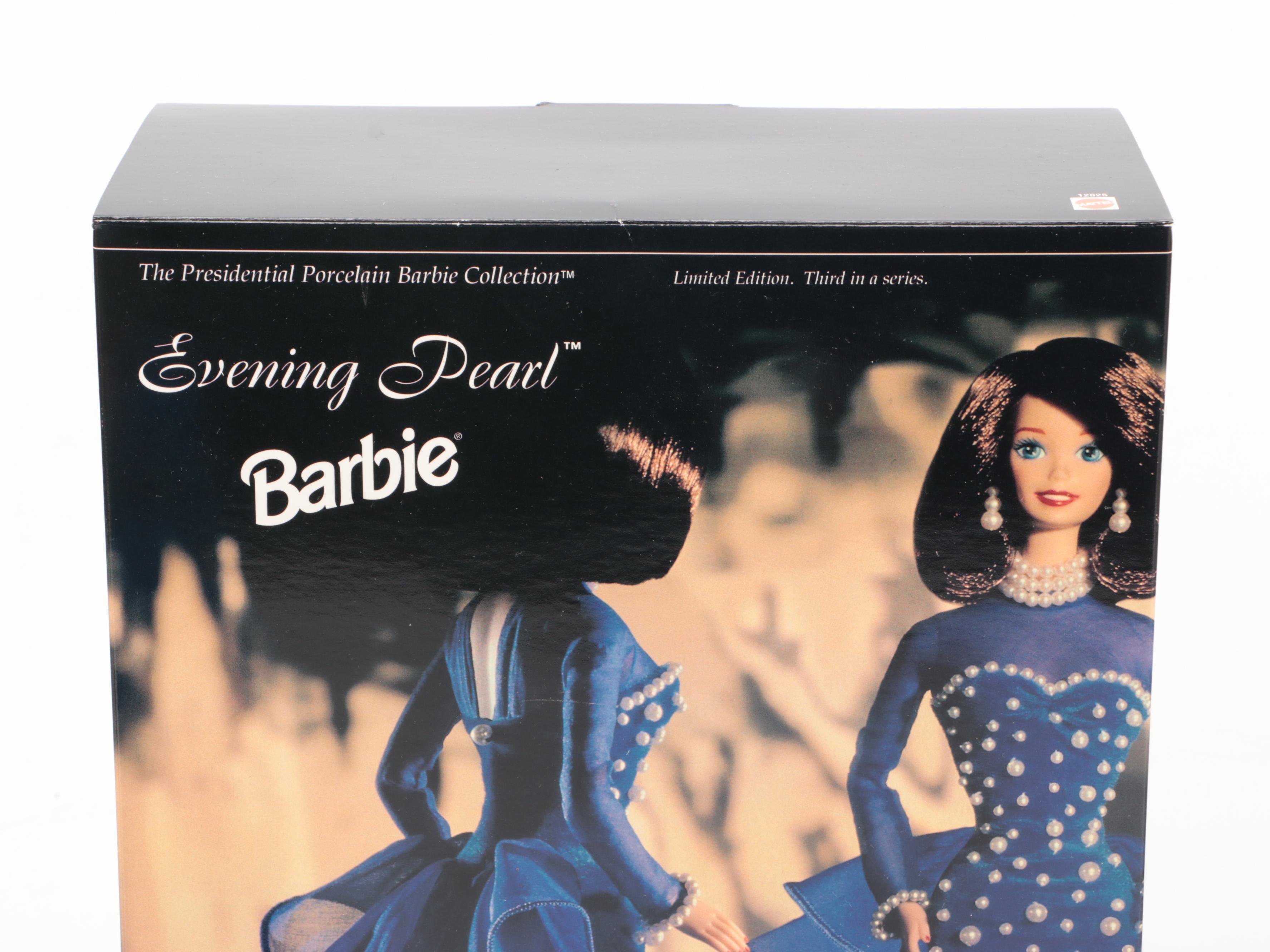 Mattel "Evening Pearl," "Blue Rhapsody," and "Crystal Rhapsody" Barbies