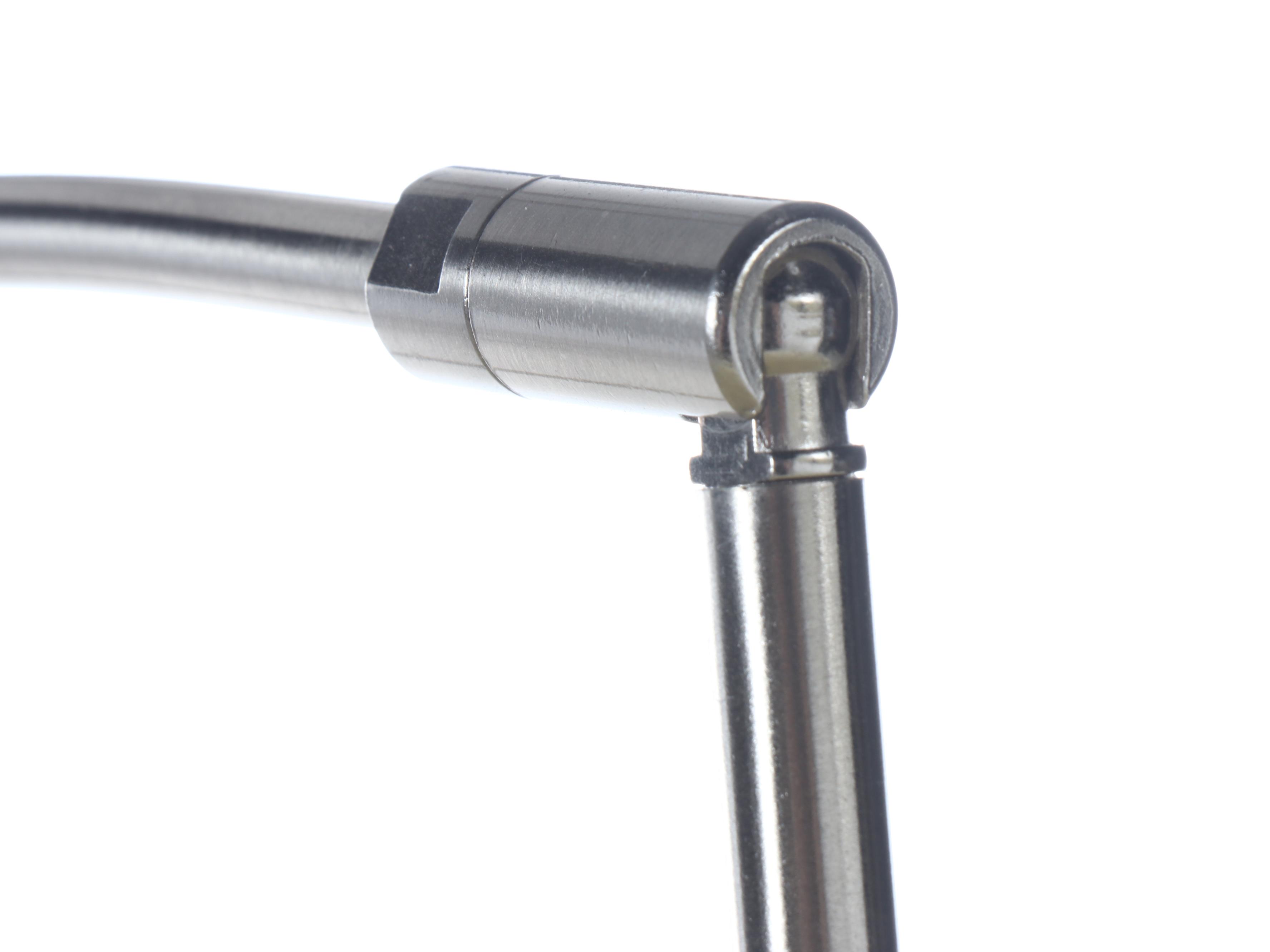 H-Welldone Postmodern Brushed Metal Three Arm Floor Arc Lamp & Drum Shades