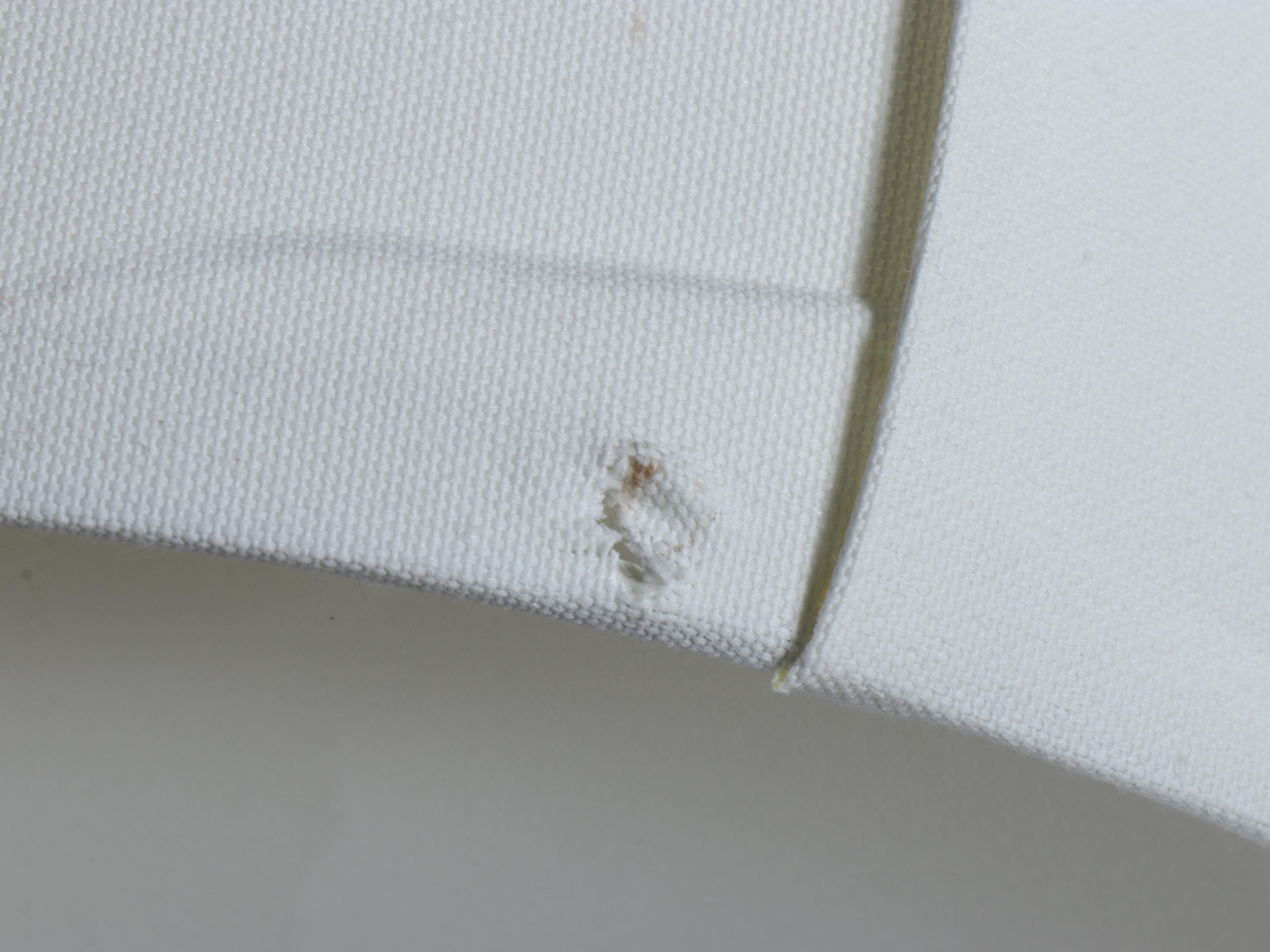 H-Welldone Postmodern Brushed Metal Three Arm Floor Arc Lamp & Drum Shades