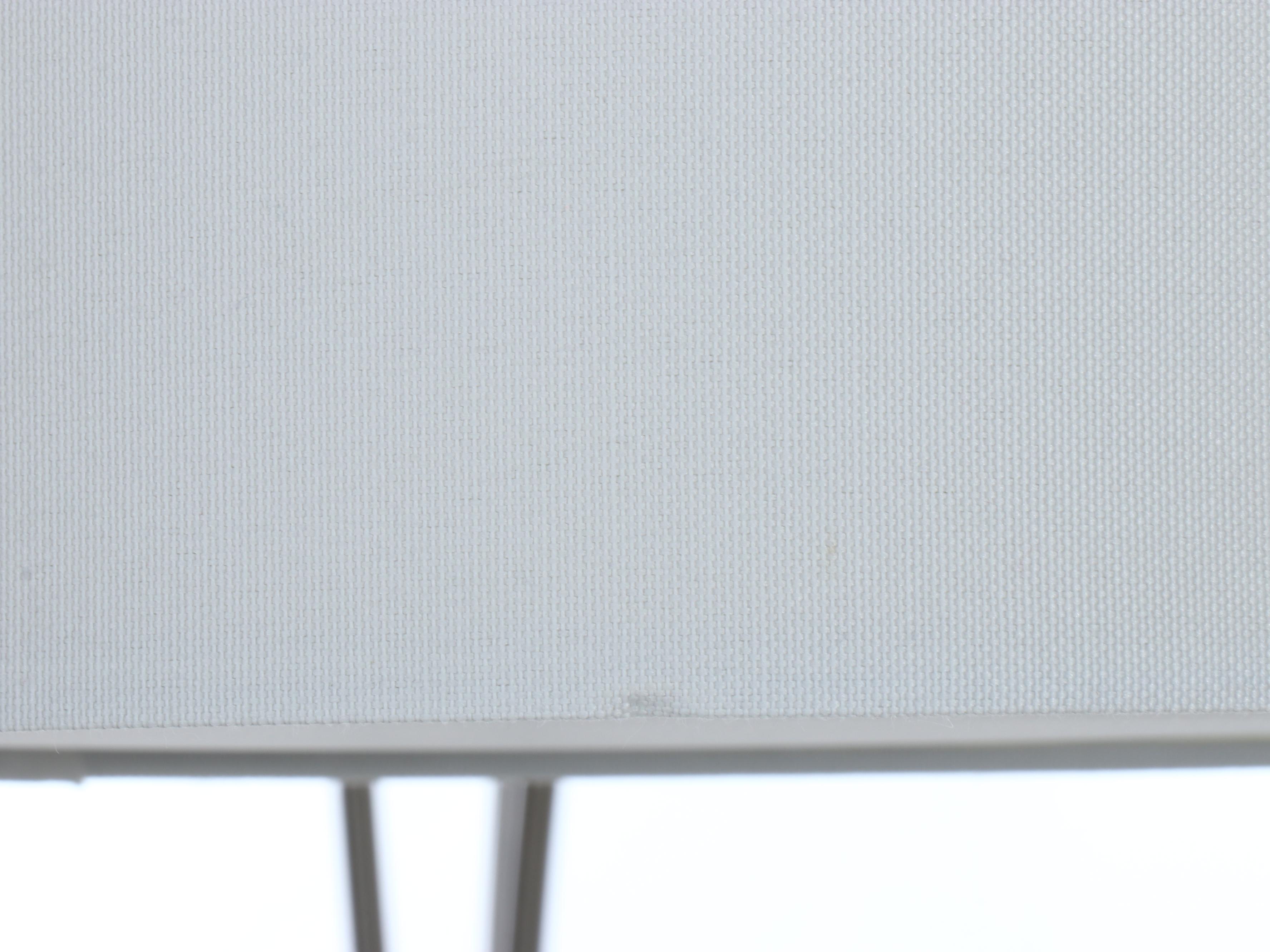 H-Welldone Postmodern Brushed Metal Three Arm Floor Arc Lamp & Drum Shades