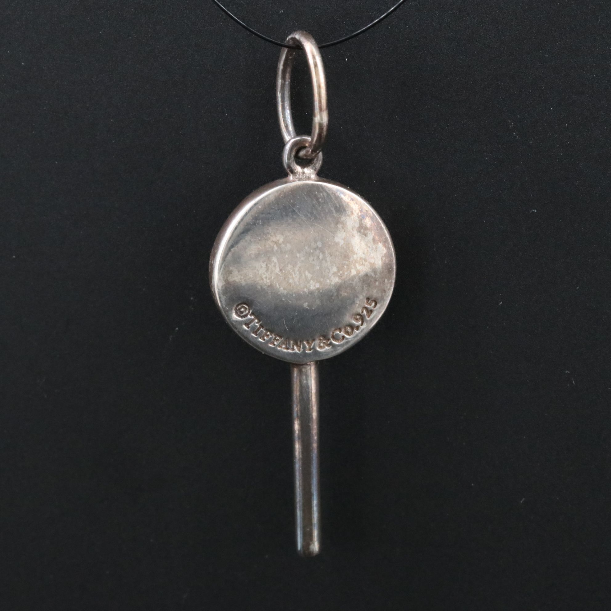Tiffany & Co. Sterling Enamel Lollipop Charm