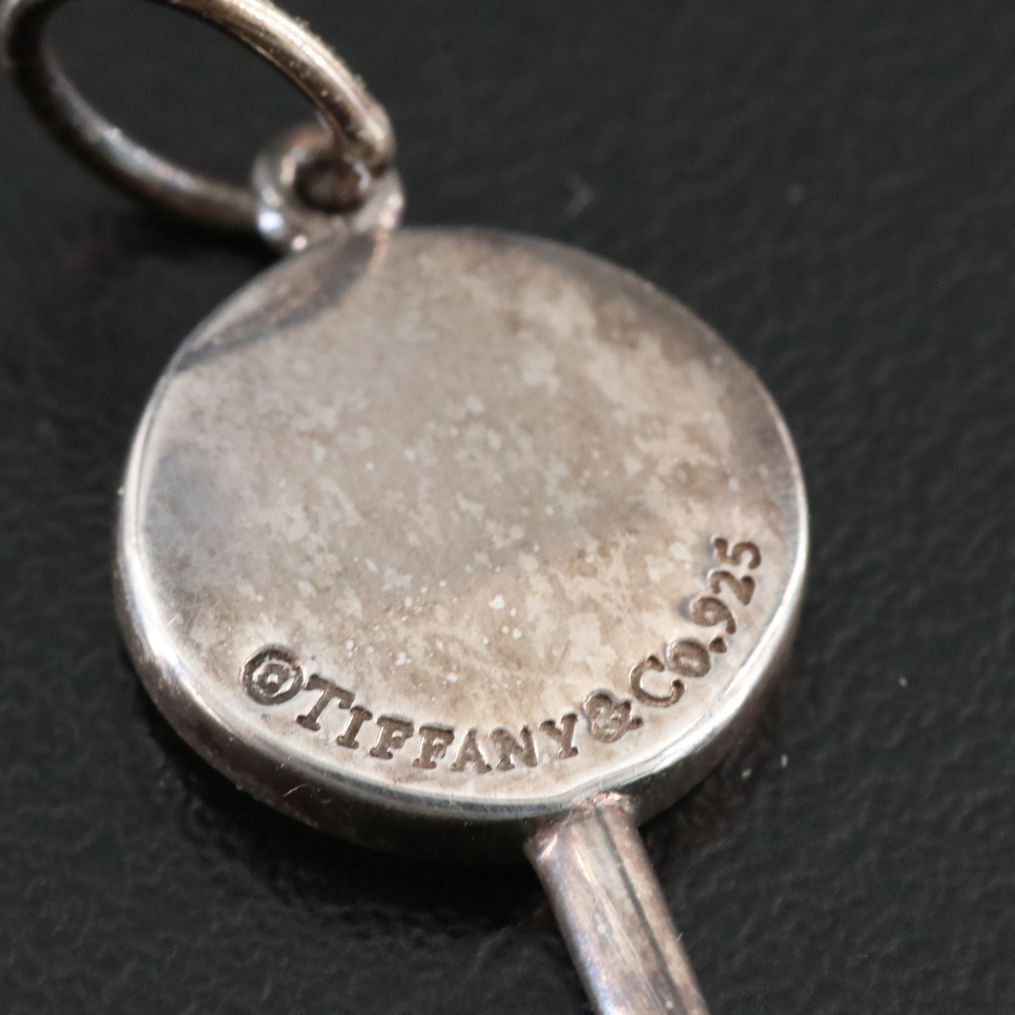 Tiffany & Co. Sterling Enamel Lollipop Charm