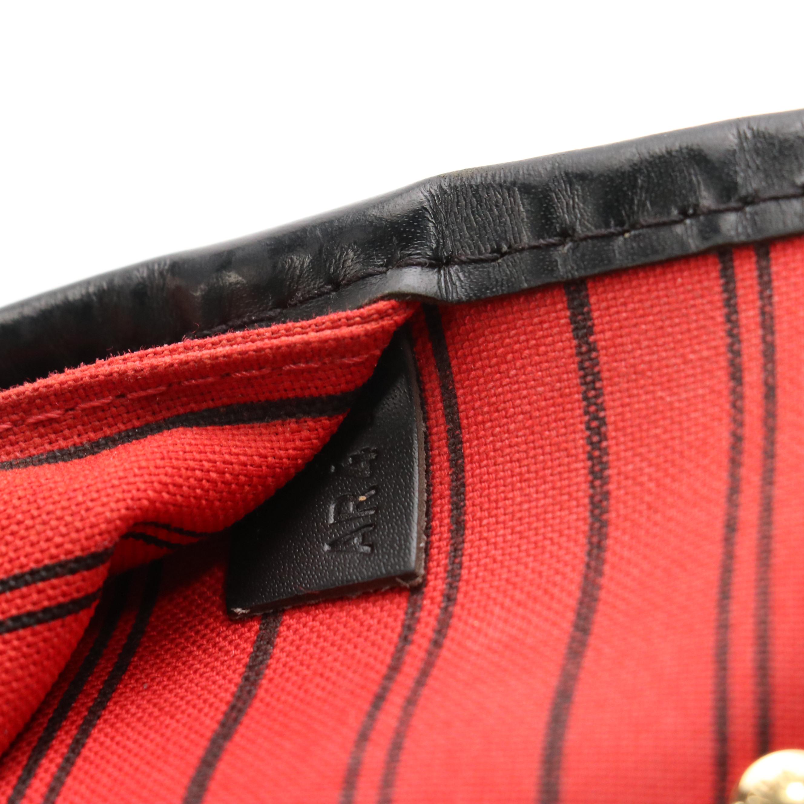 Louis Vuitton World Tour Neverfull MM in Monogram Canvas and Black Leather Trim