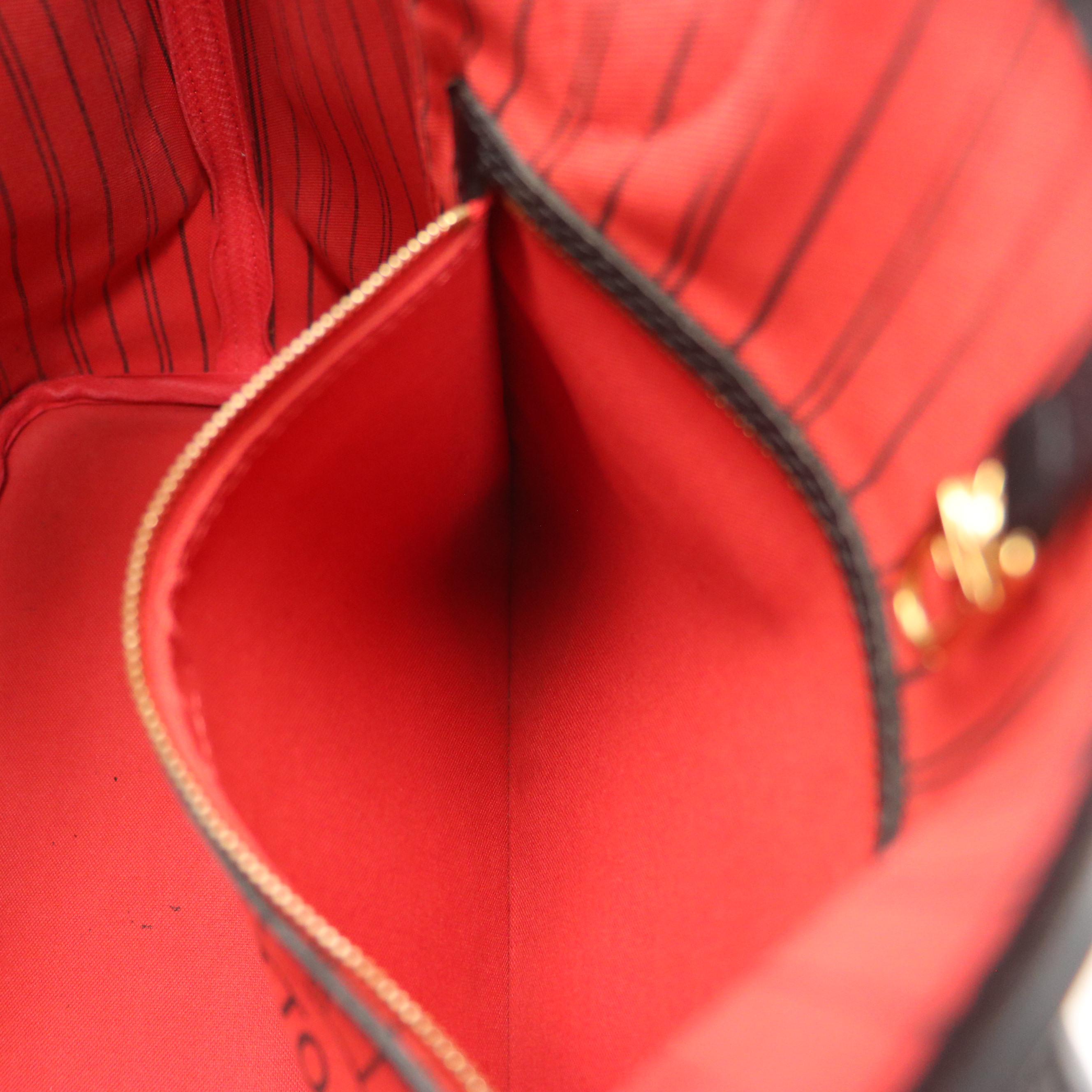 Louis Vuitton World Tour Neverfull MM in Monogram Canvas and Black Leather Trim