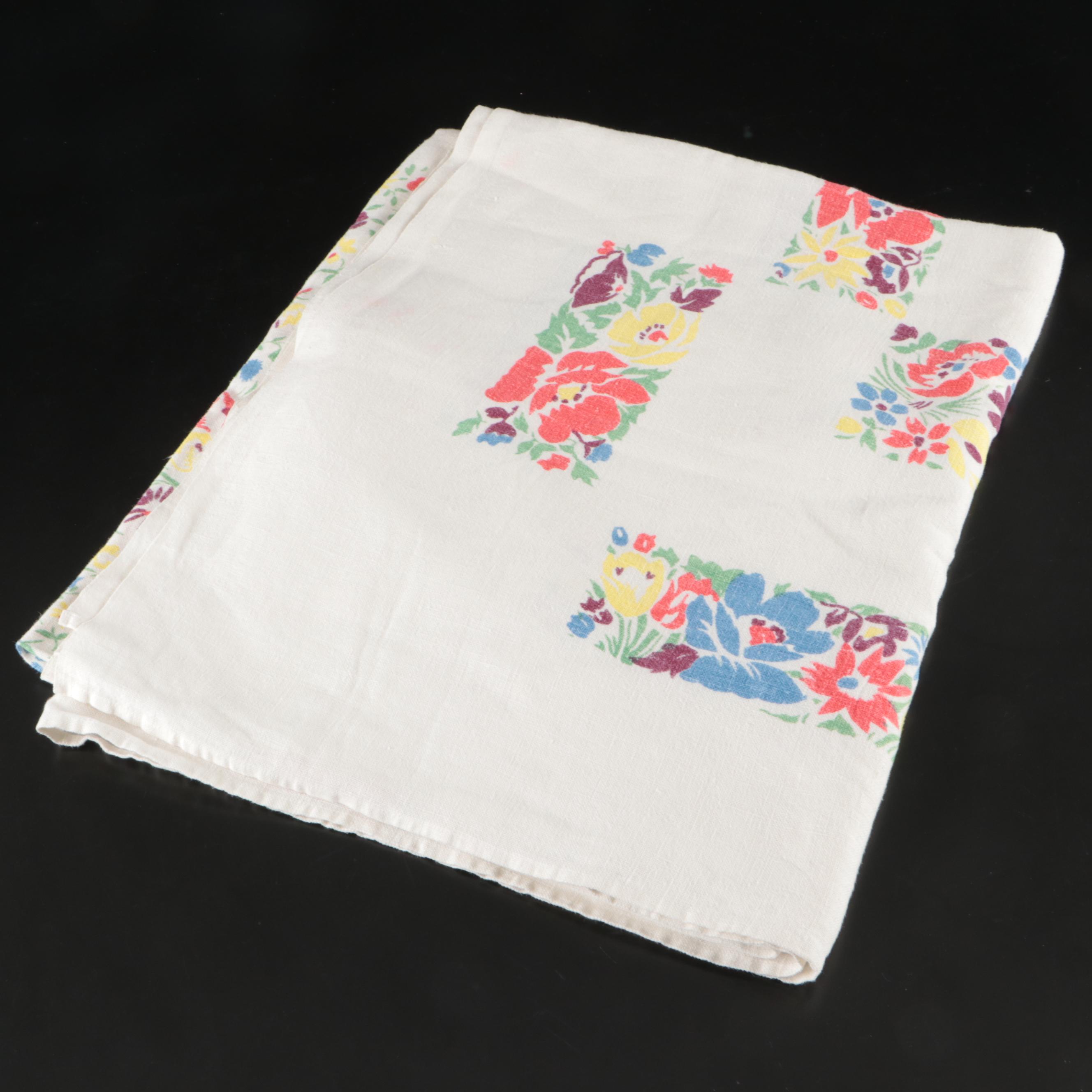 Vintage Embroidered and Other Table Linens