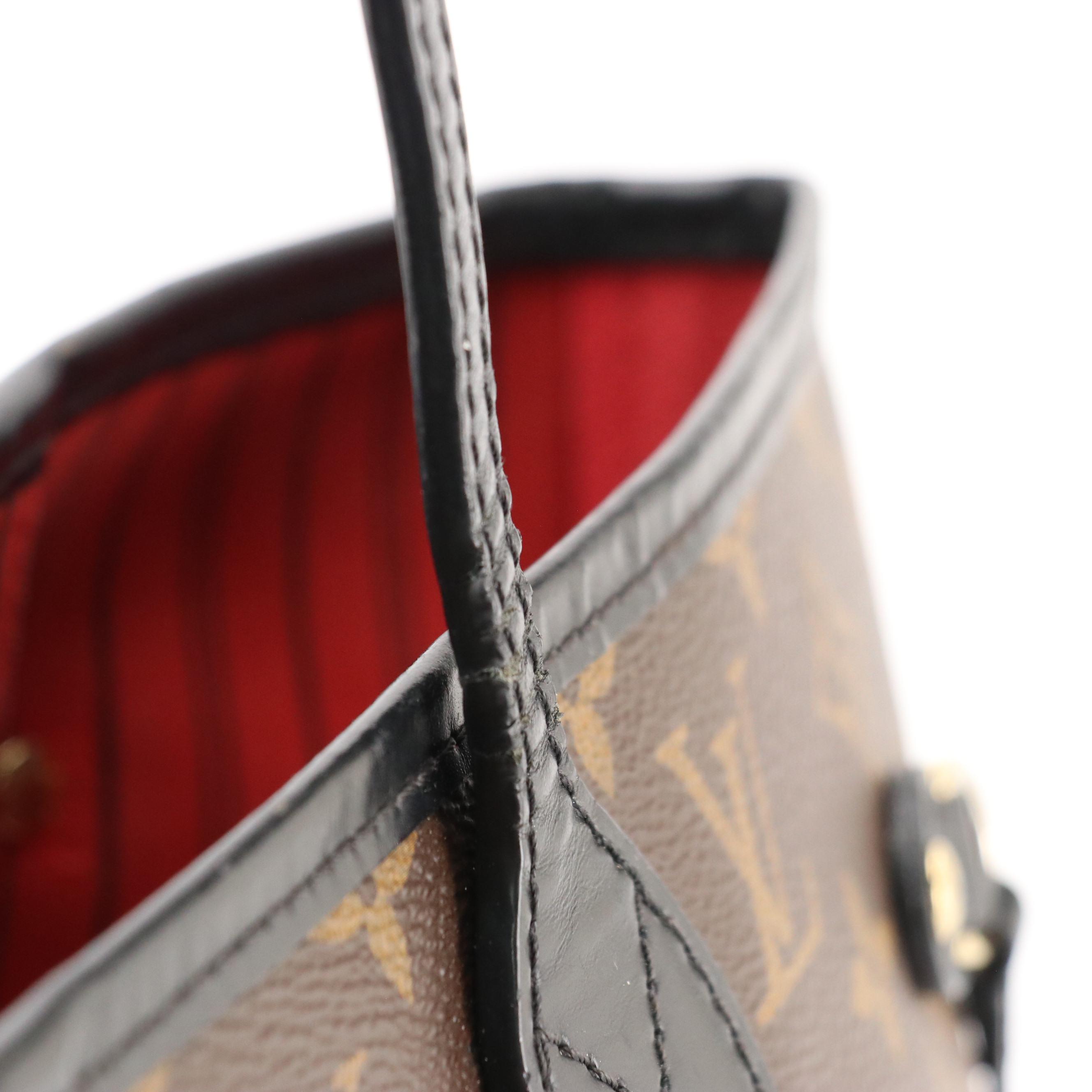 Louis Vuitton World Tour Neverfull MM in Monogram Canvas and Black Leather Trim
