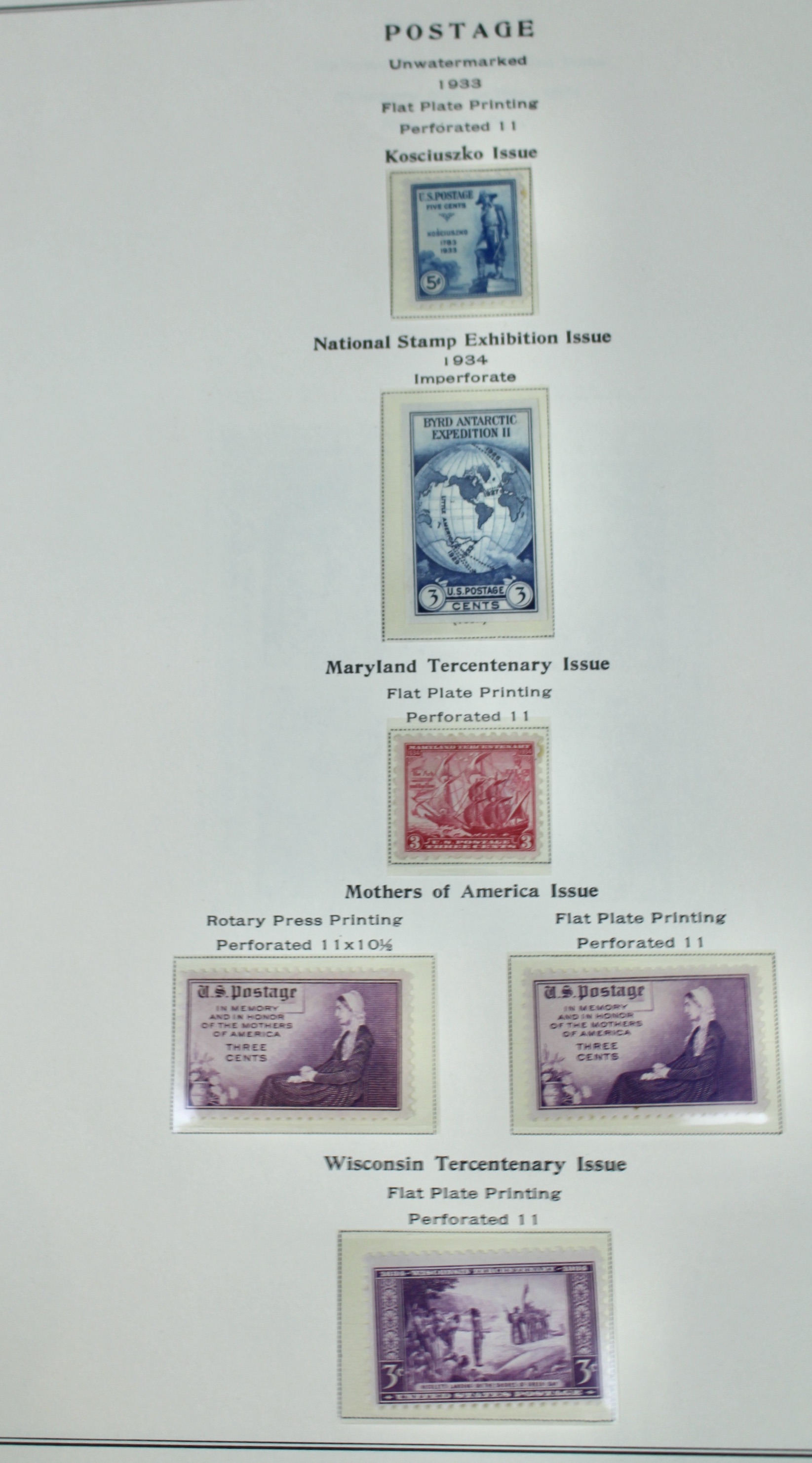 Farley U.S. Postage Stamp Collection