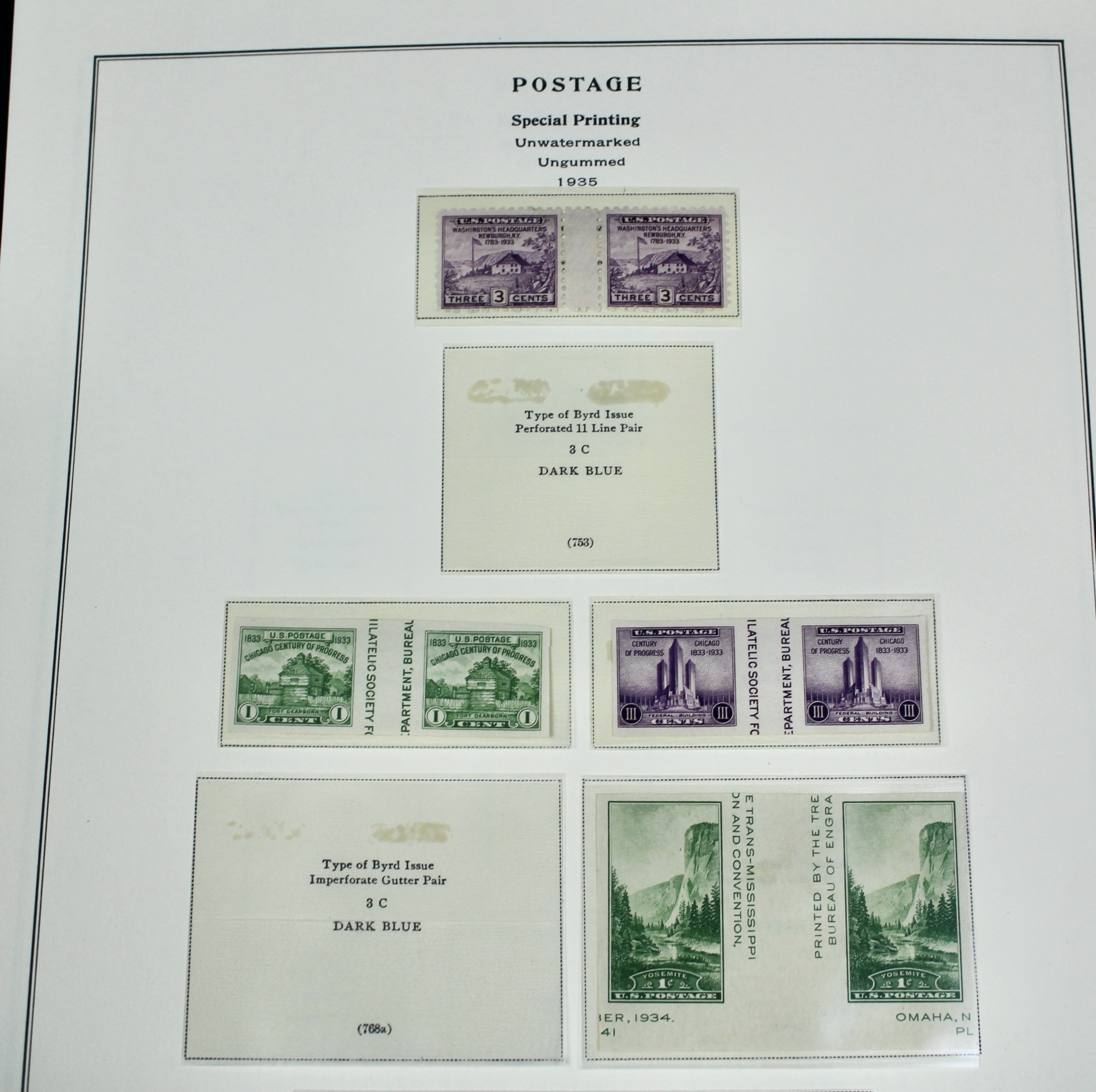 Farley U.S. Postage Stamp Collection