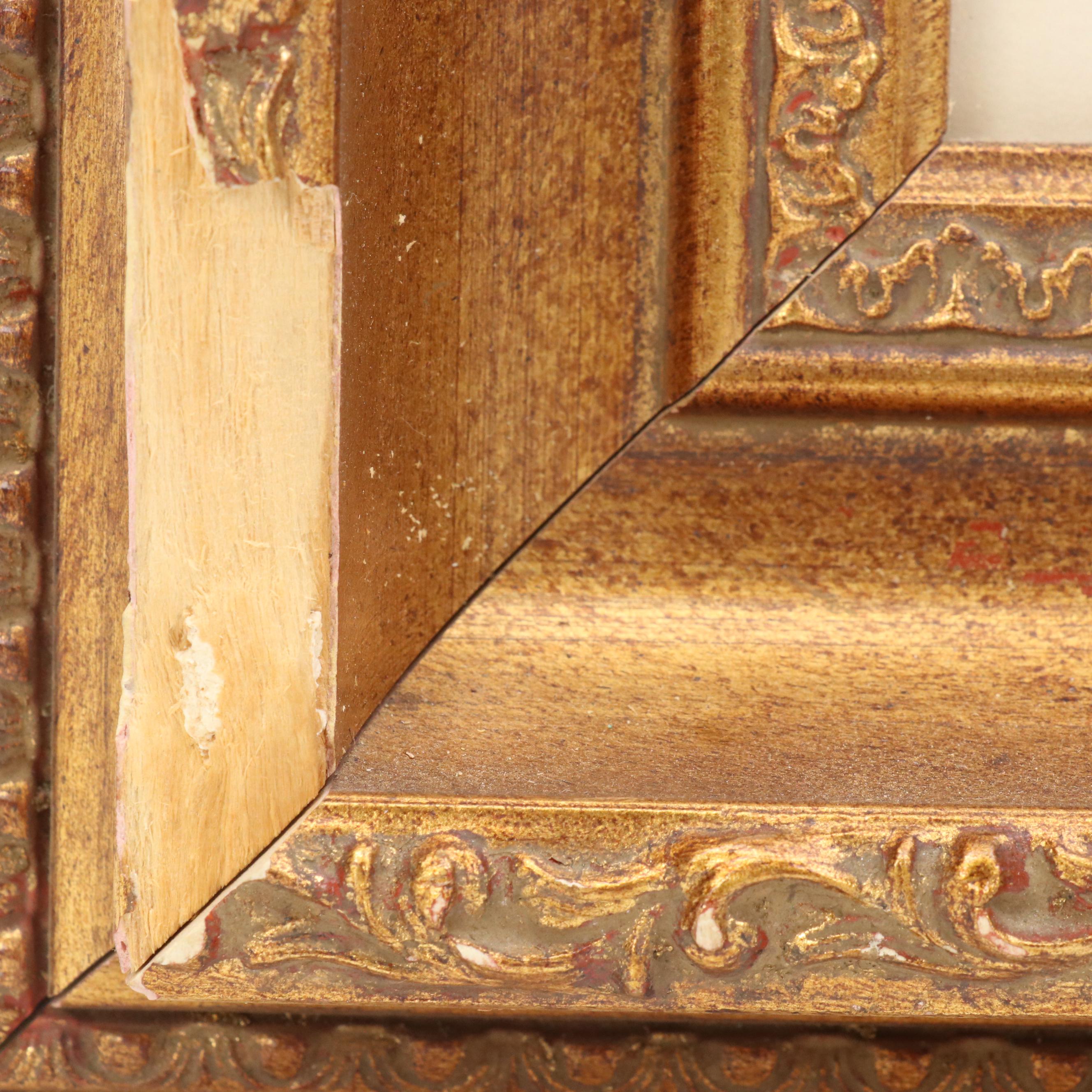 Edna Hibel Figurative Lithograph of Family Portrait "Arielle & Amy"