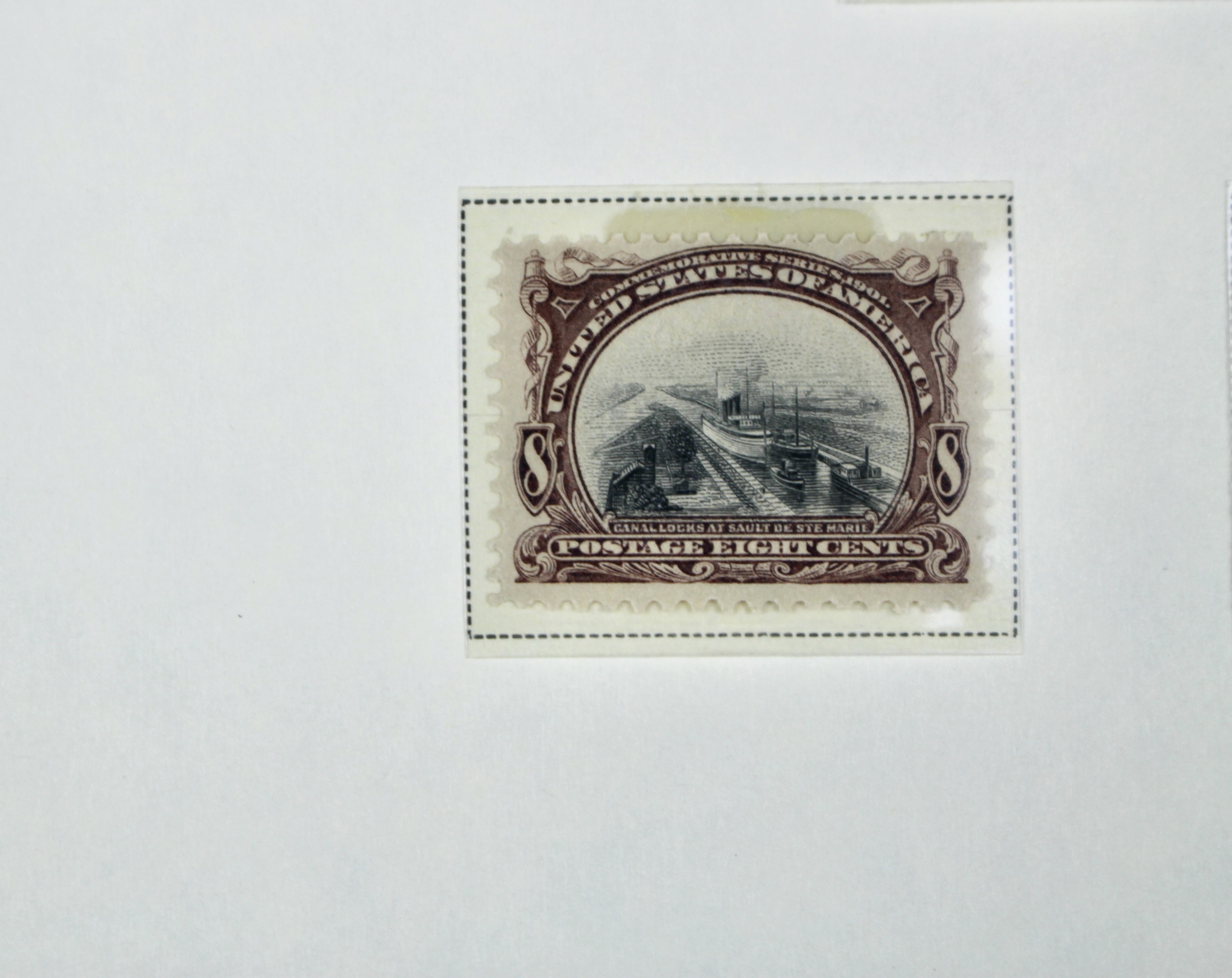 1901 Pan-American Exposition Postage Stamp Set, Scott 294-299, MH
